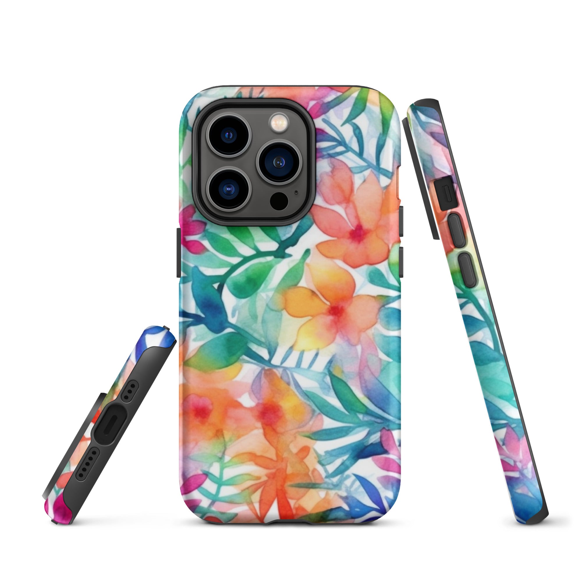 Tough Case for iPhone® Floral Pattern III
