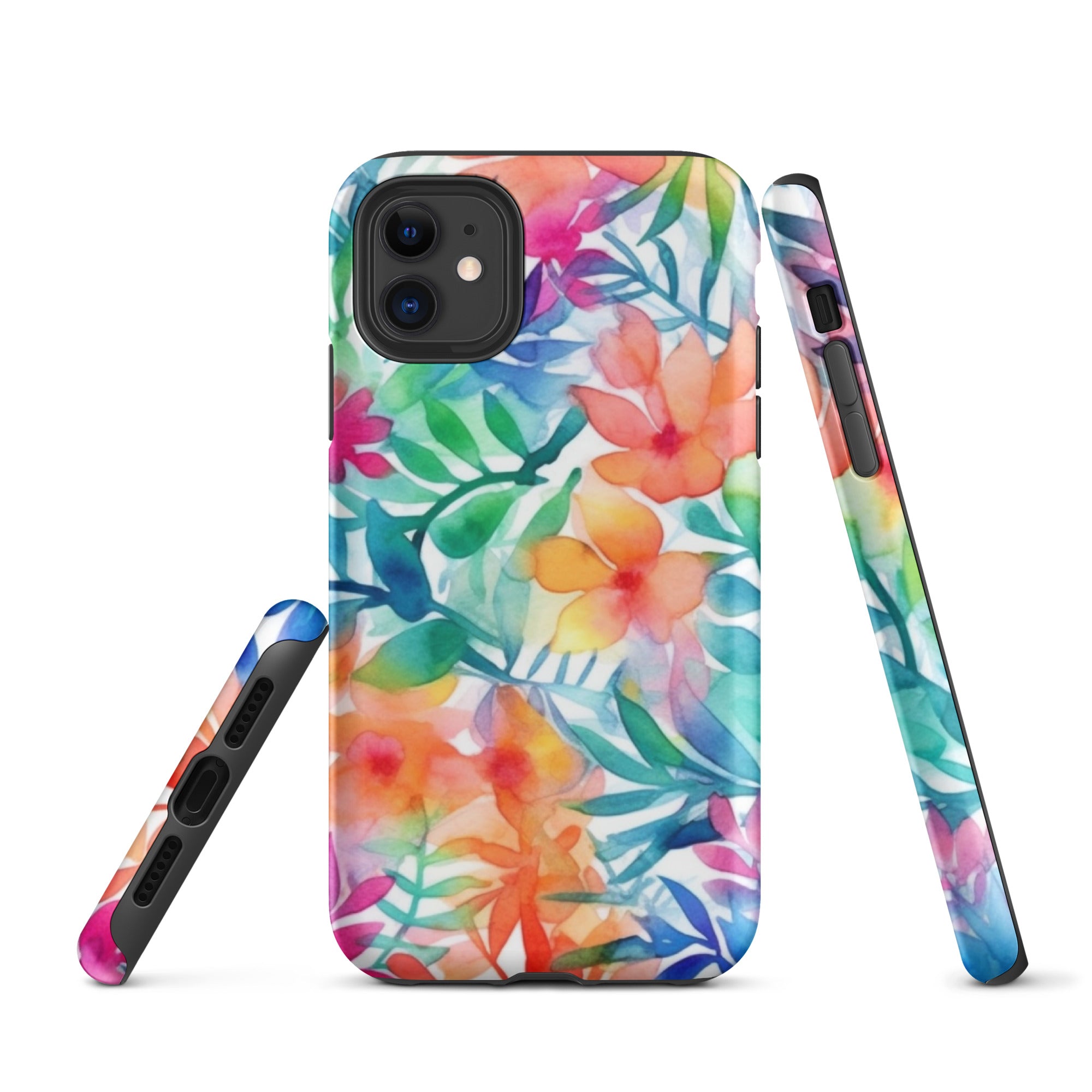 Tough Case for iPhone® Floral Pattern III