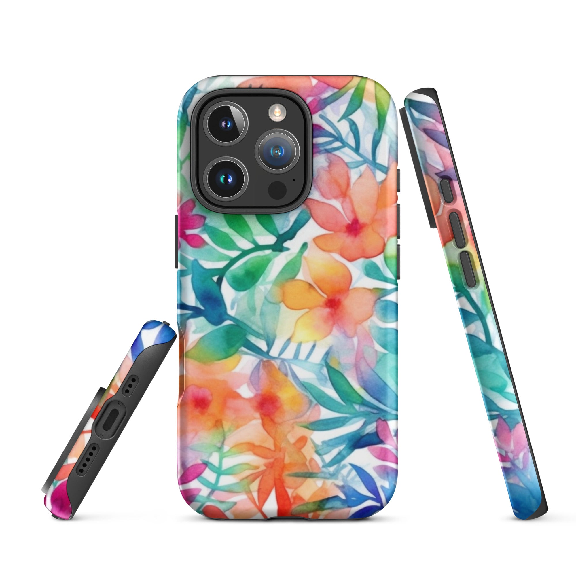 Tough Case for iPhone® Floral Pattern III
