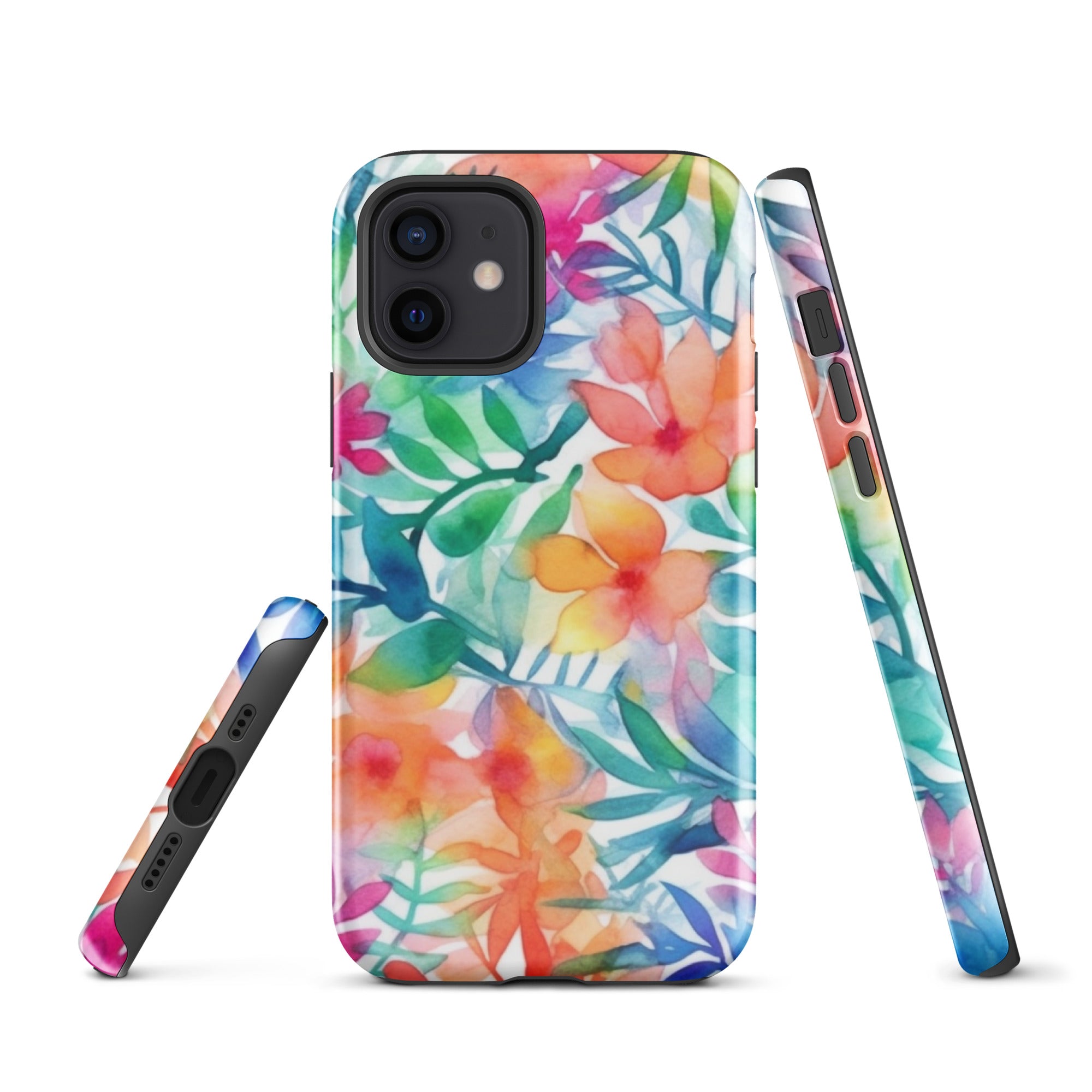 Tough Case for iPhone® Floral Pattern III