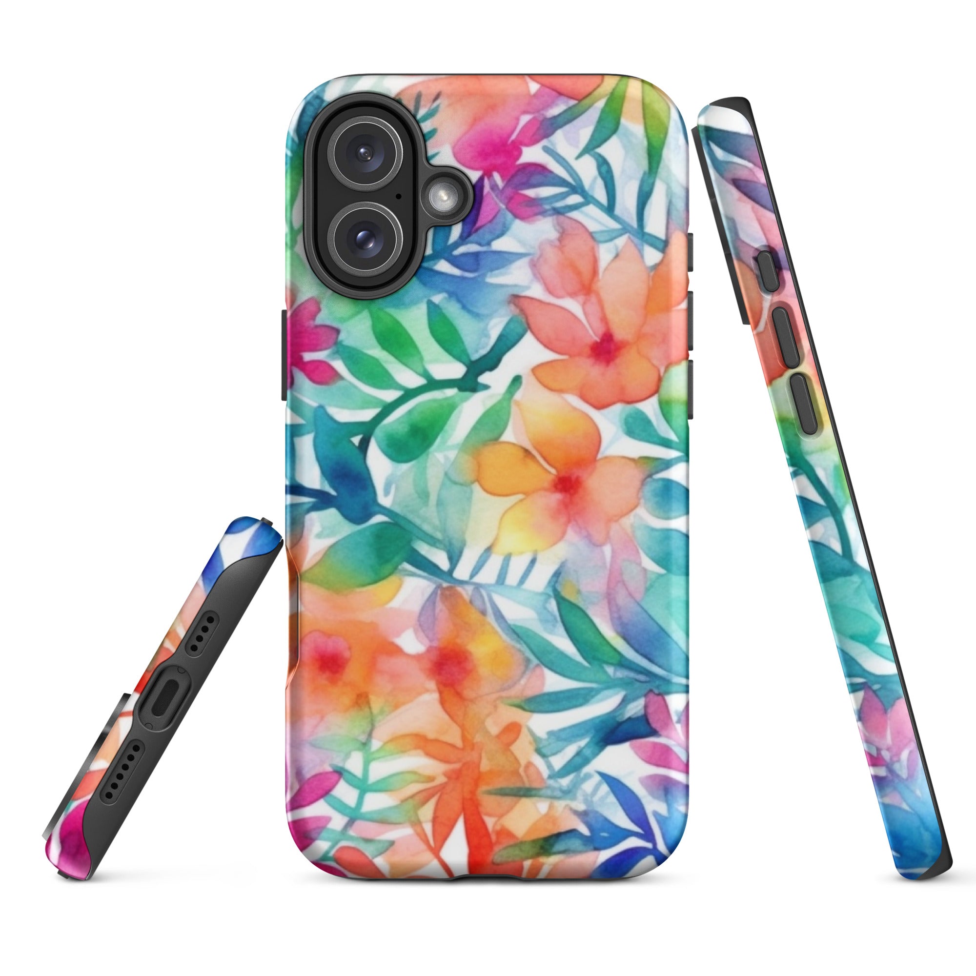 Tough Case for iPhone® Floral Pattern III