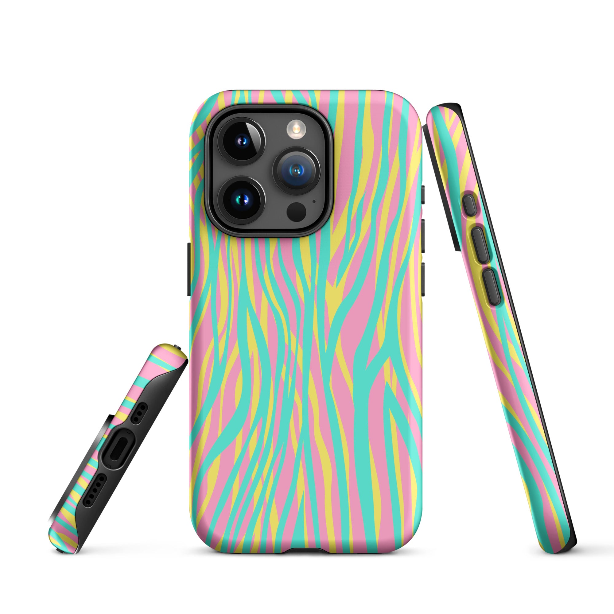 Tough Case for iPhone® Funky Zebra Pattern I