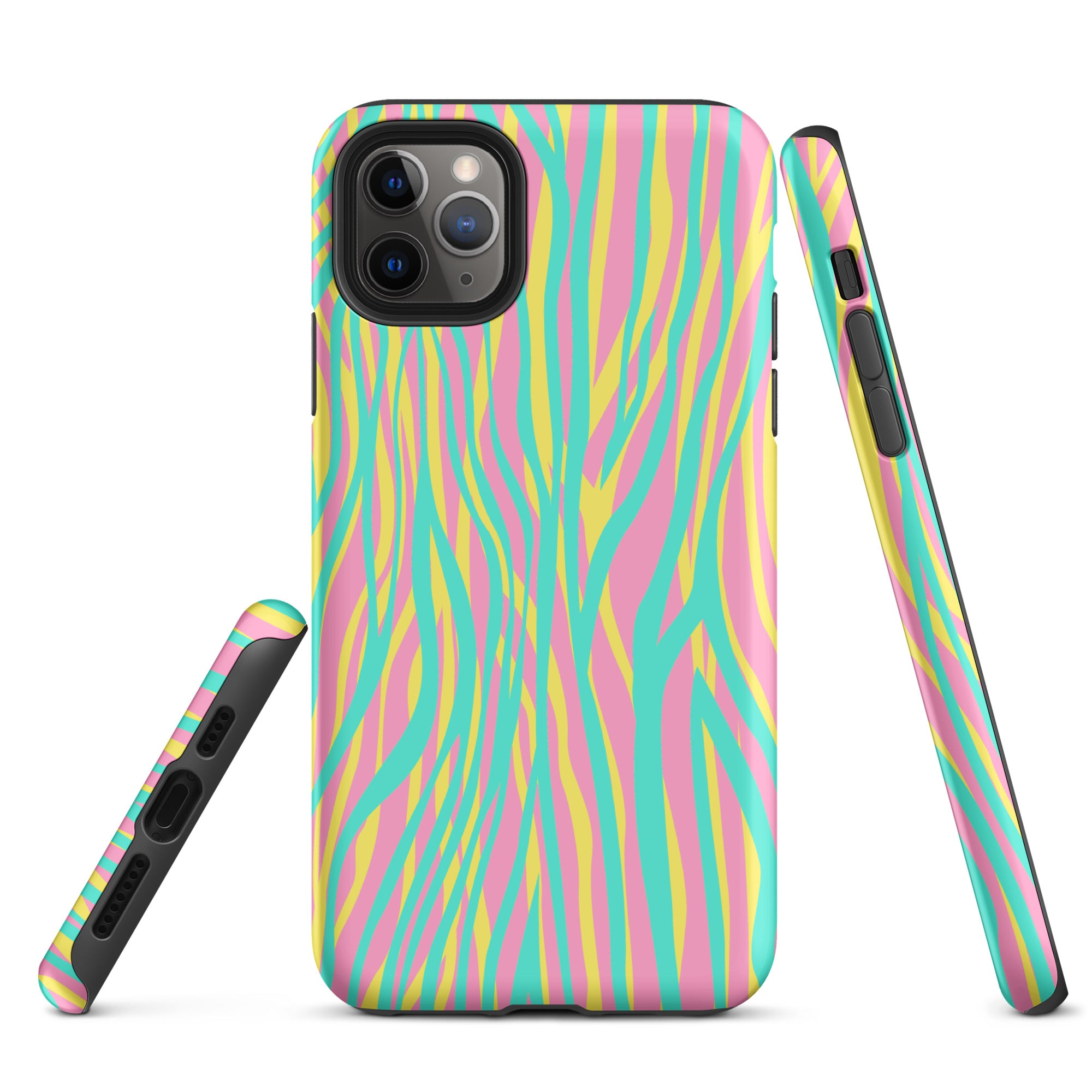 Tough Case for iPhone® Funky Zebra Pattern I
