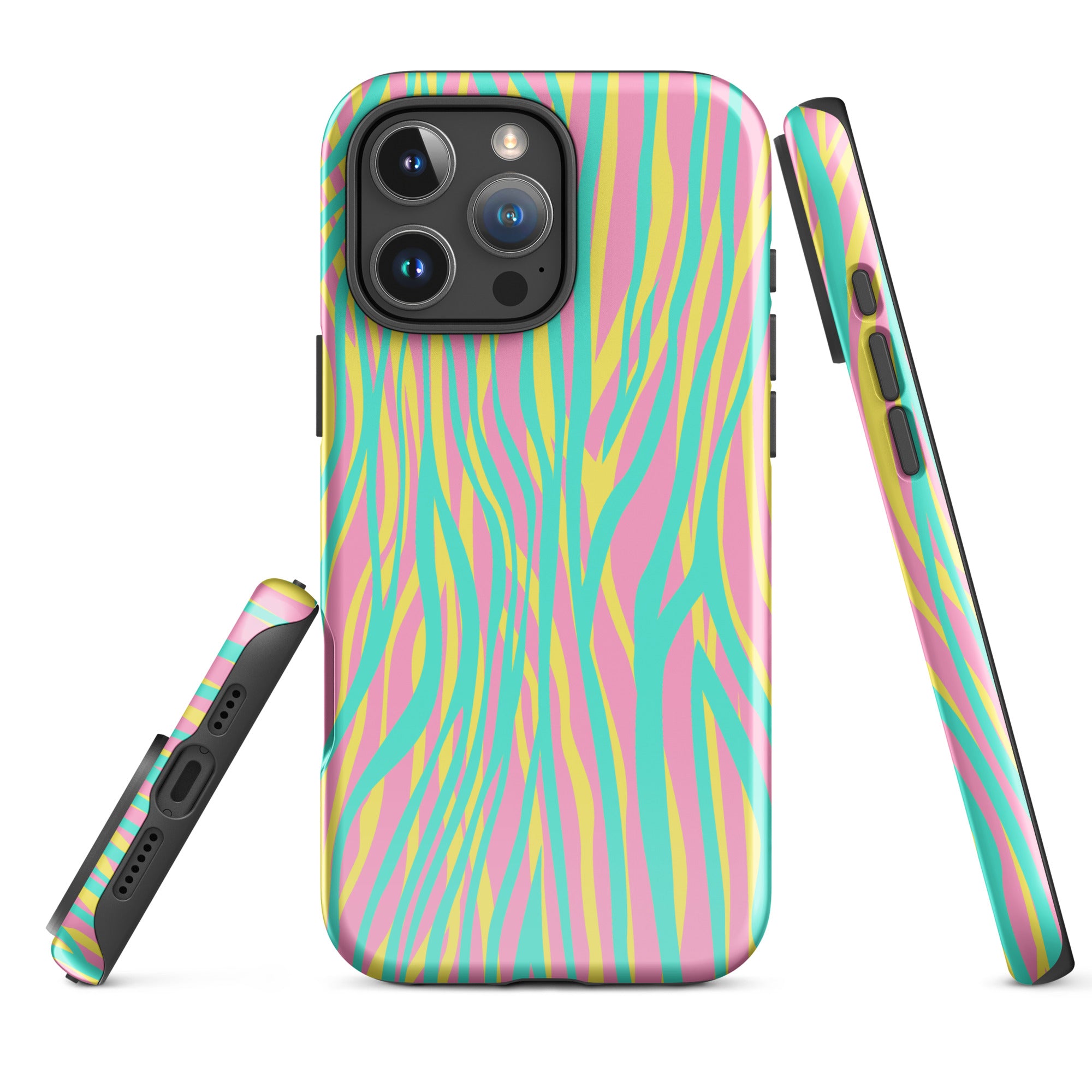 Tough Case for iPhone® Funky Zebra Pattern I