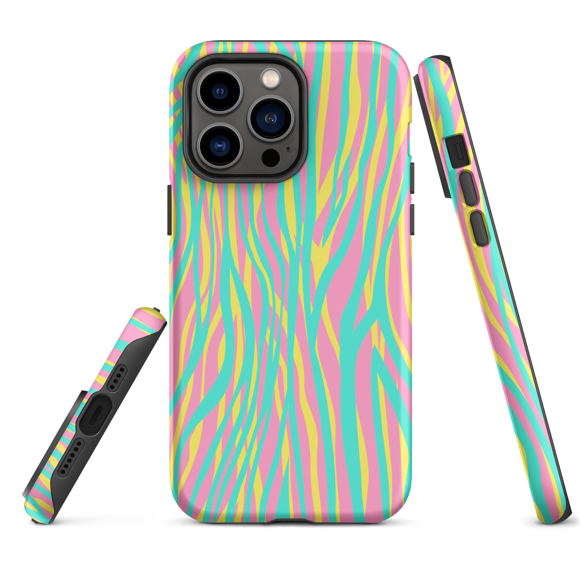 Tough Case for iPhone® Funky Zebra Pattern I