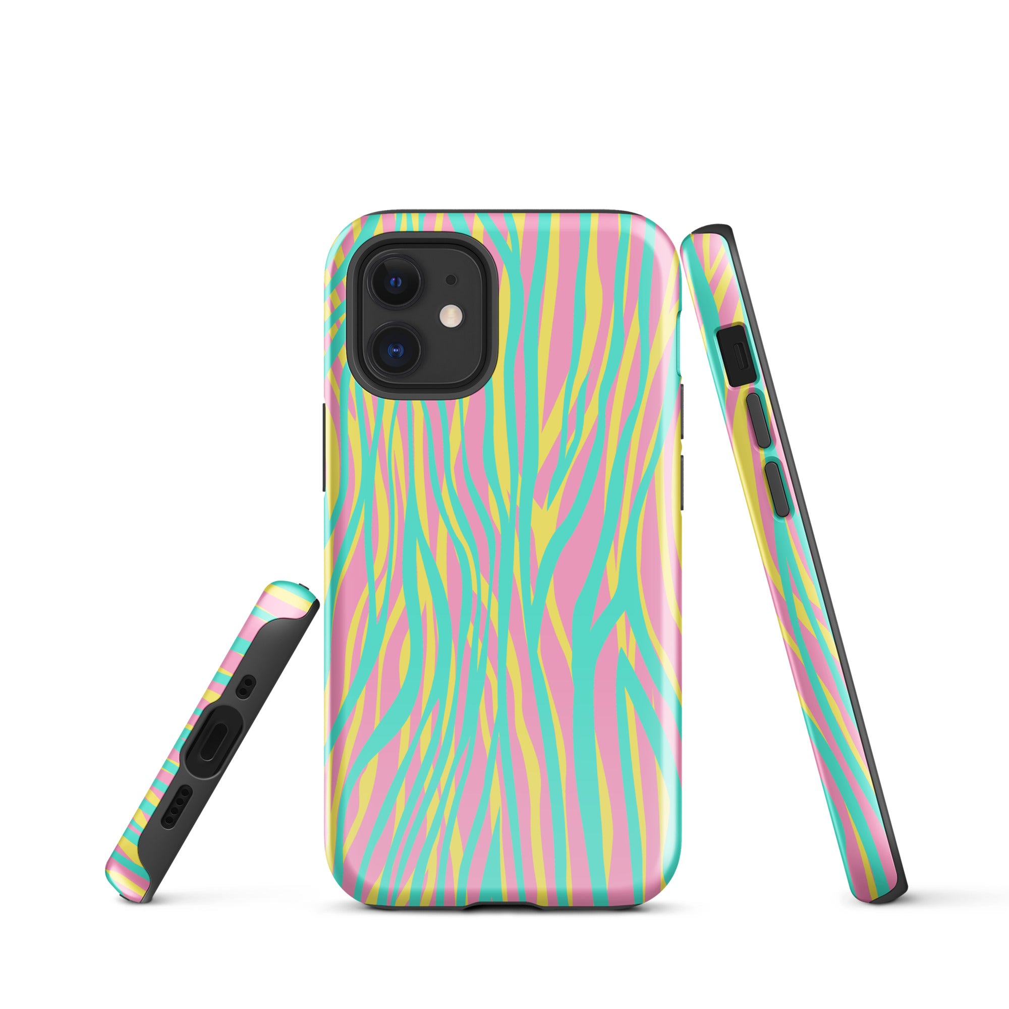 Tough Case for iPhone® Funky Zebra Pattern I