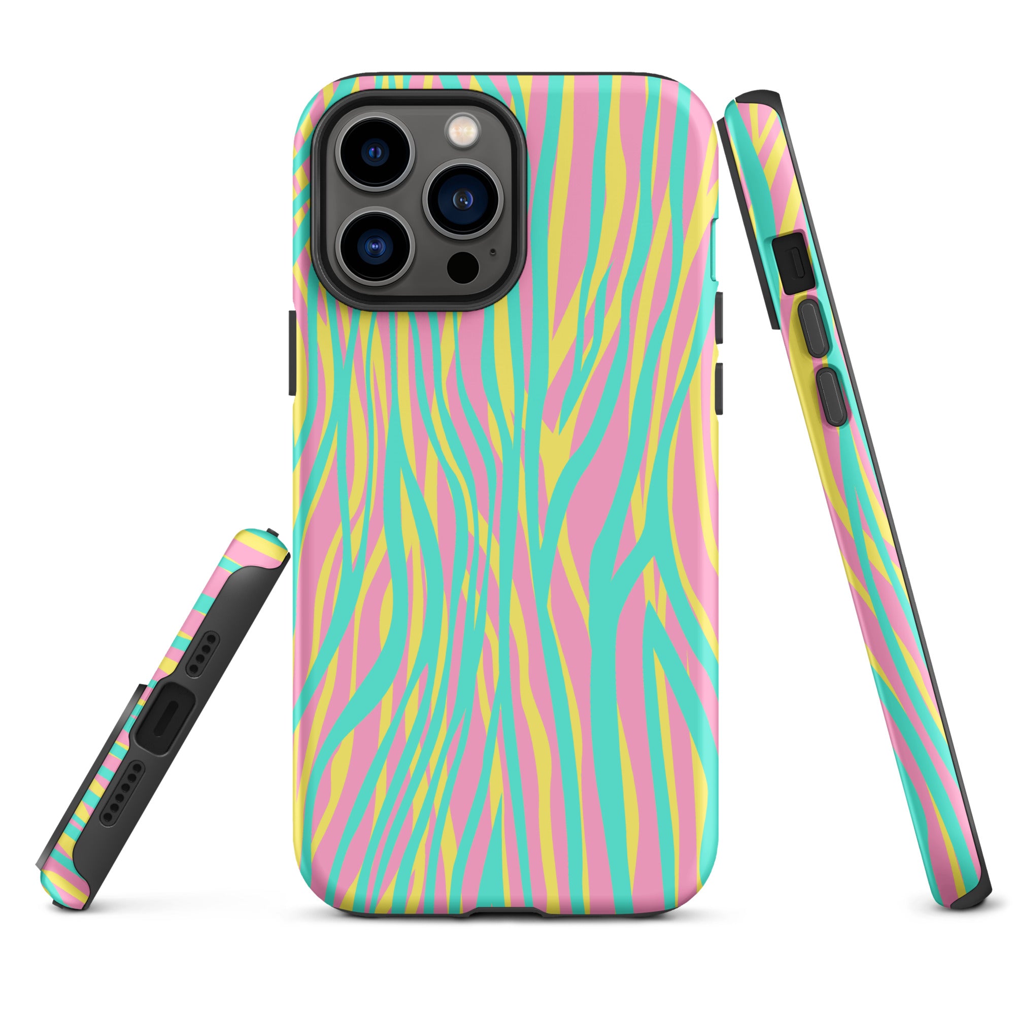 Tough Case for iPhone® Funky Zebra Pattern I