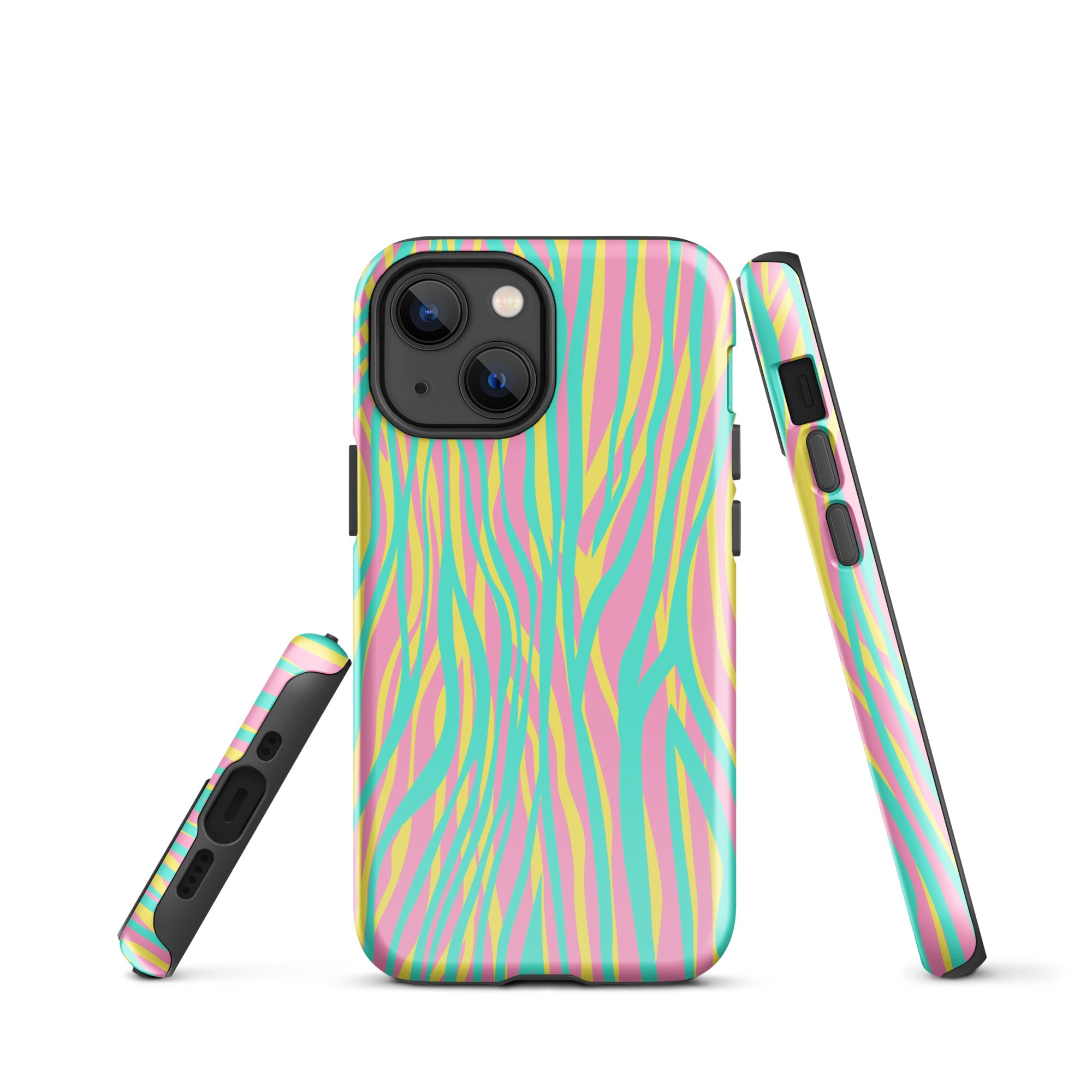 Tough Case for iPhone® Funky Zebra Pattern I