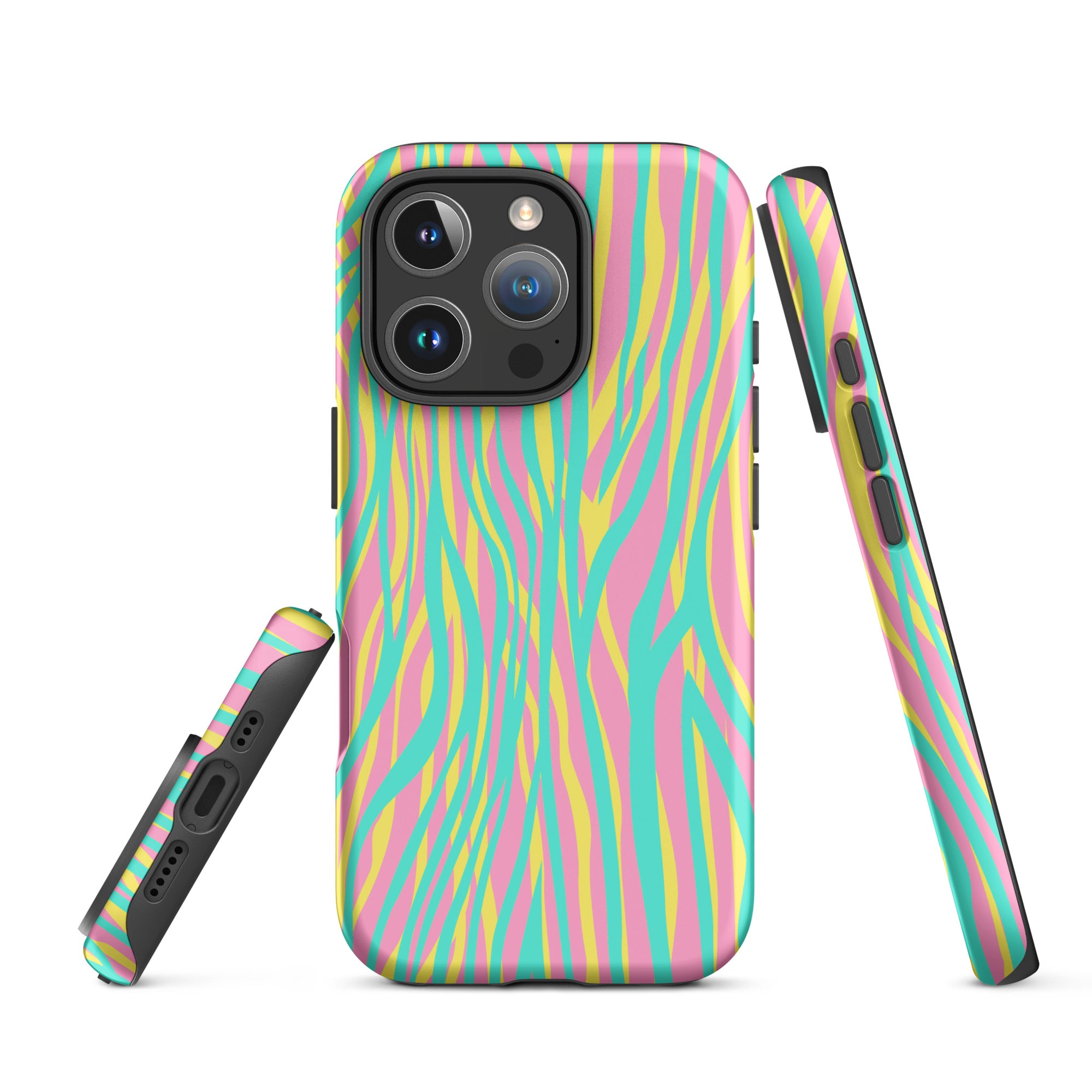 Tough Case for iPhone® Funky Zebra Pattern I
