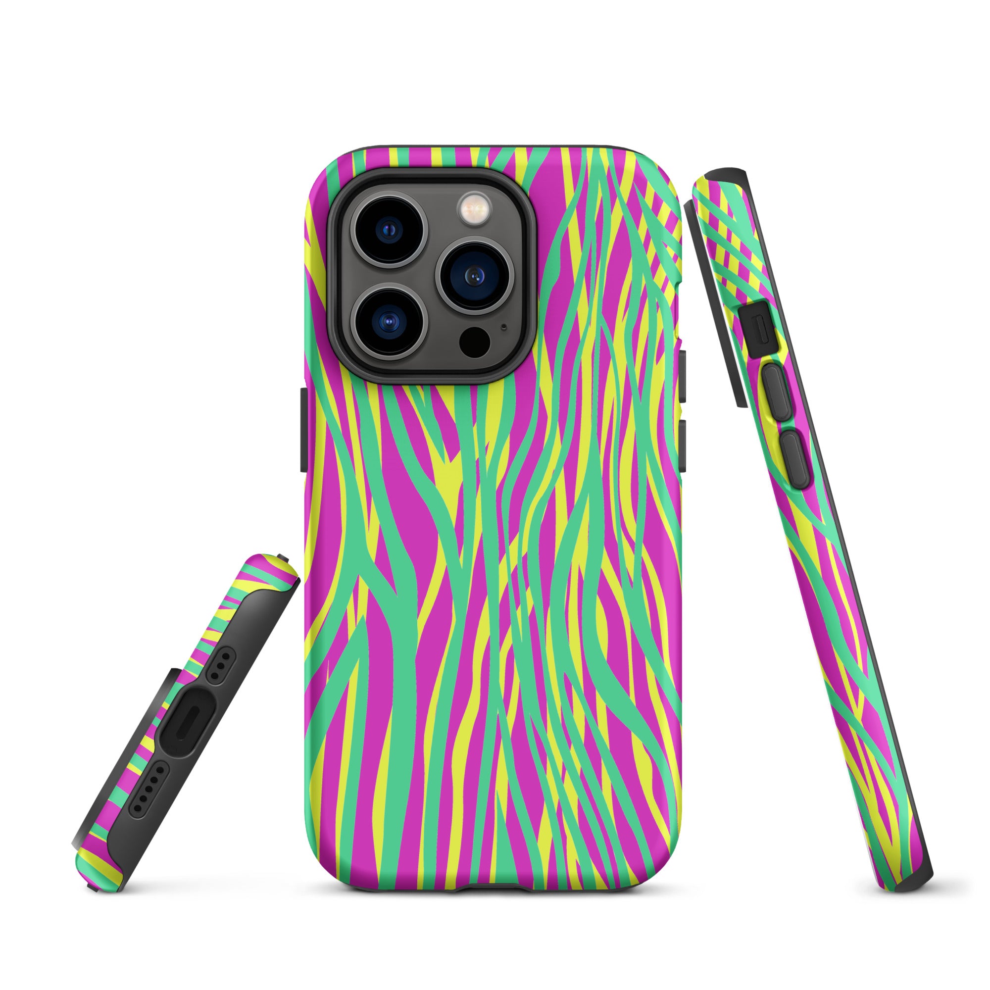 Tough Case for iPhone® Funky Zebra Pattern II