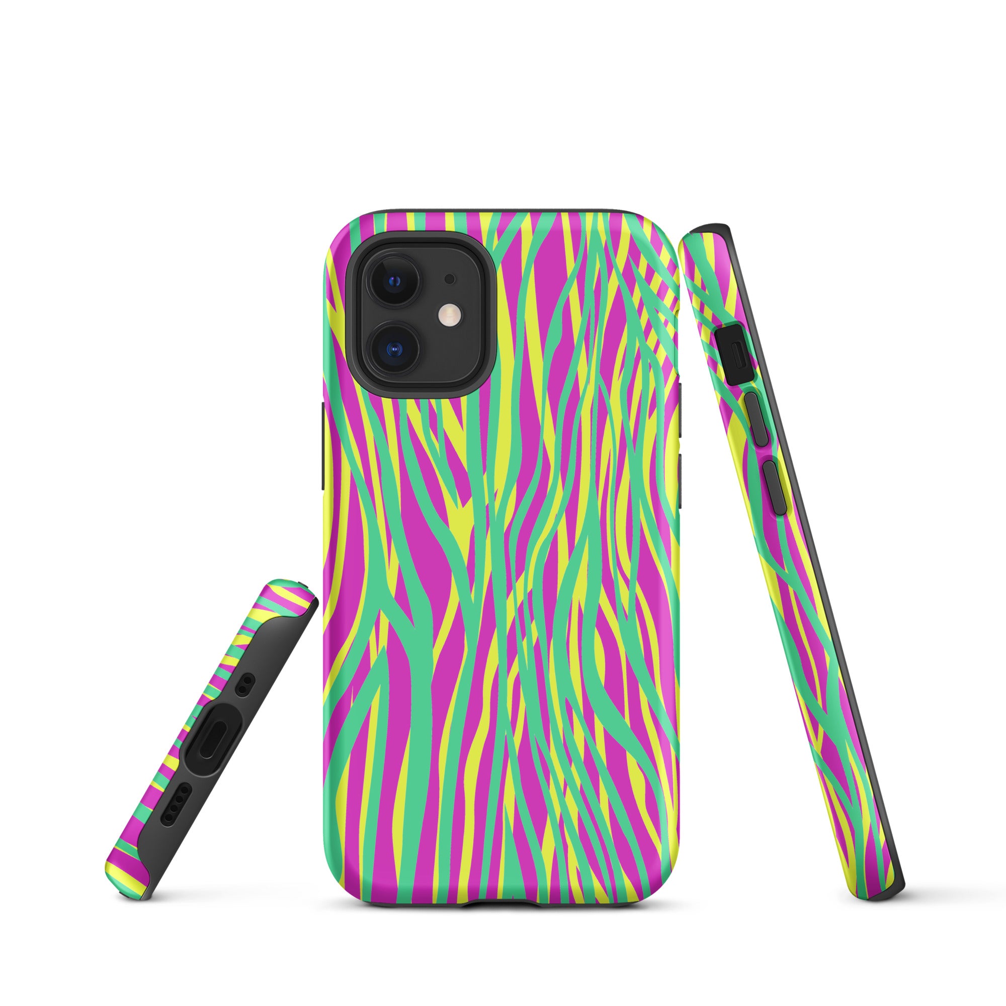Tough Case for iPhone® Funky Zebra Pattern II