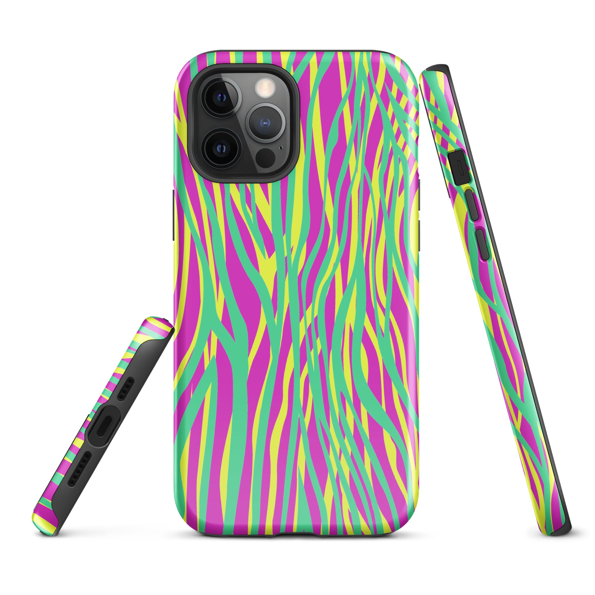 Tough Case for iPhone® Funky Zebra Pattern II