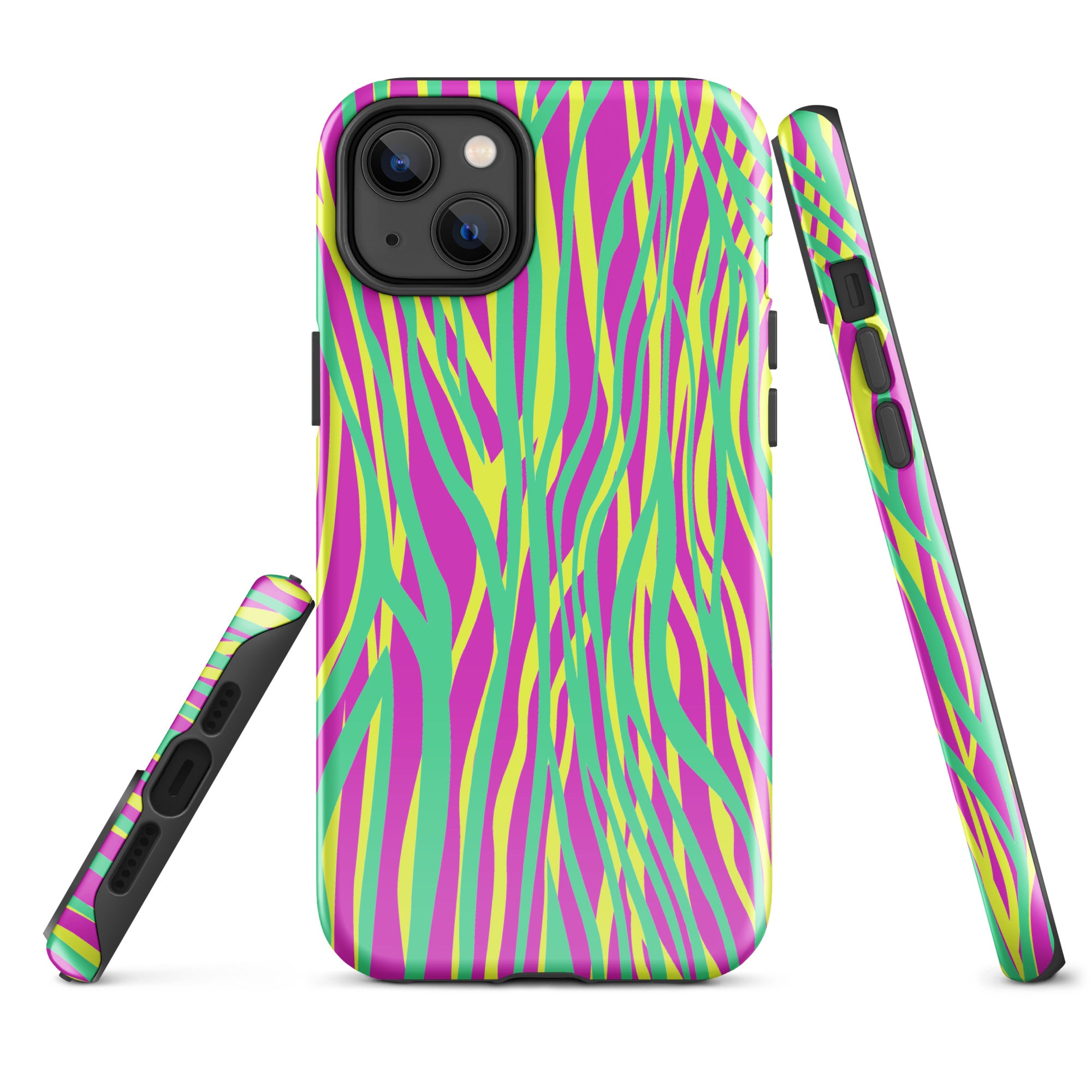 Tough Case for iPhone® Funky Zebra Pattern II