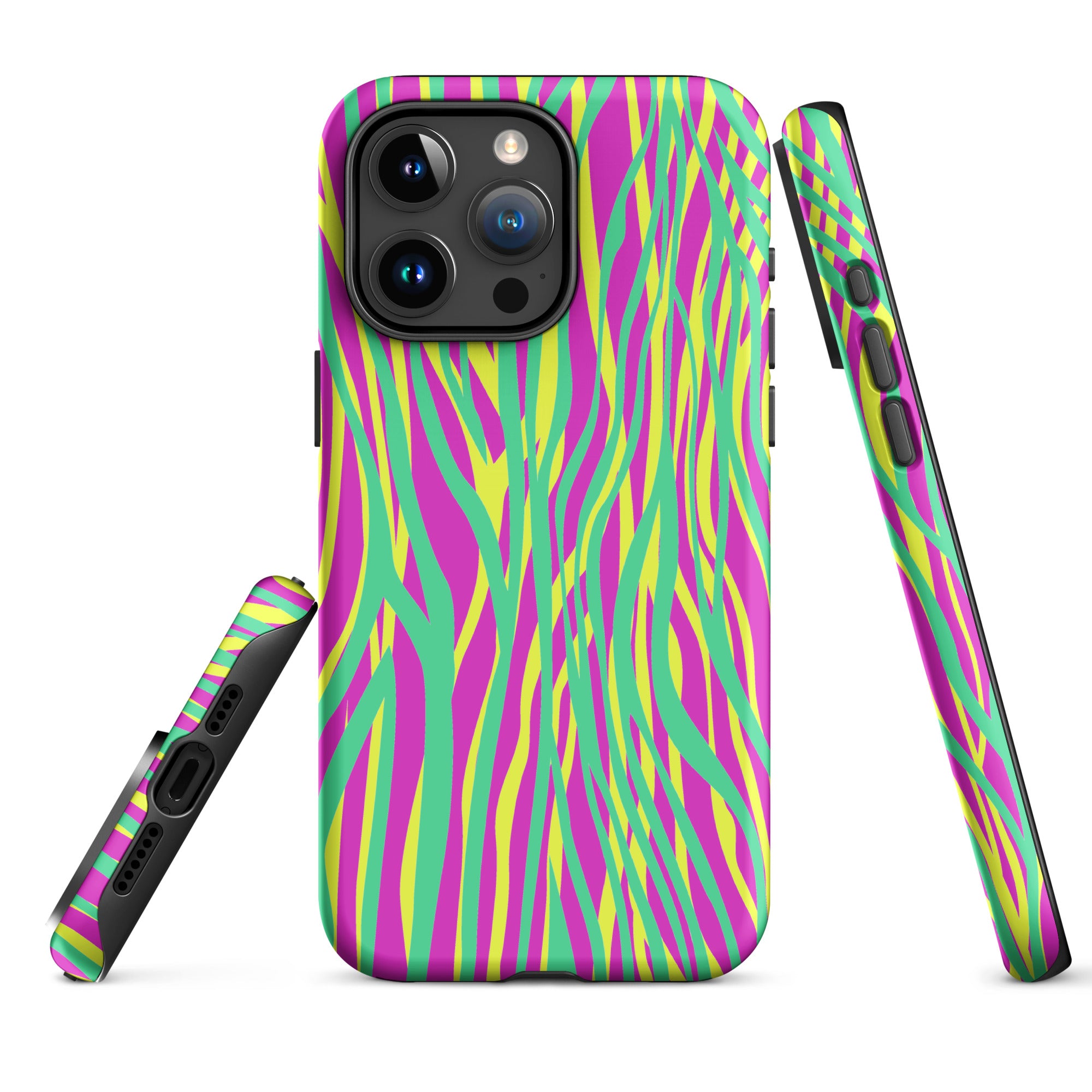 Tough Case for iPhone® Funky Zebra Pattern II