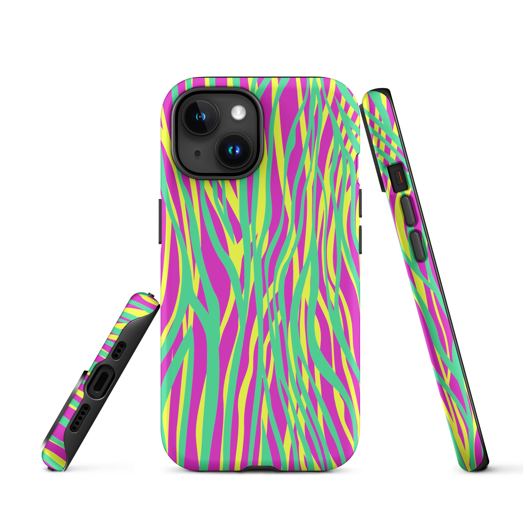 Tough Case for iPhone® Funky Zebra Pattern II