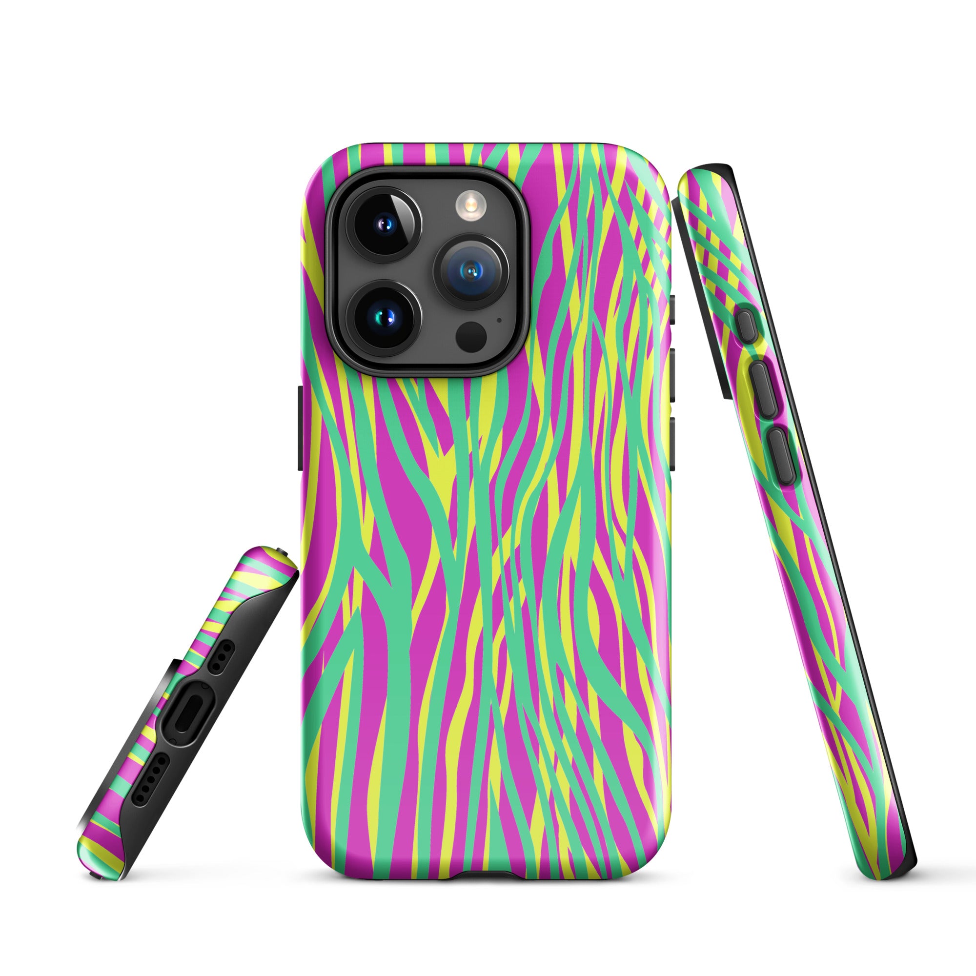 Tough Case for iPhone® Funky Zebra Pattern II