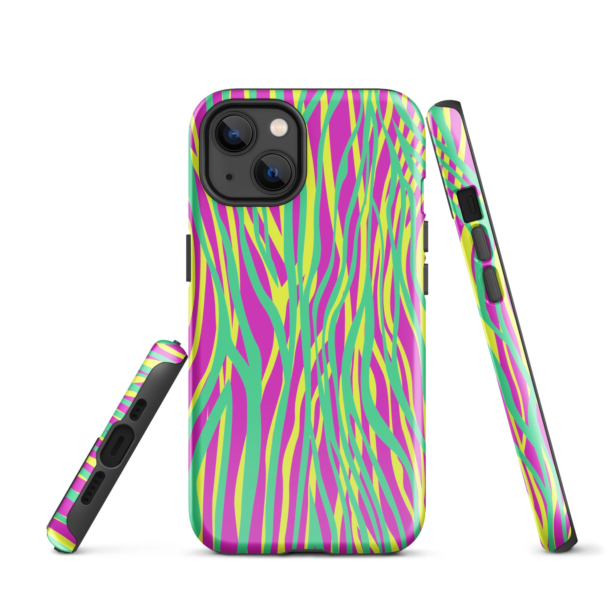 Tough Case for iPhone® Funky Zebra Pattern II