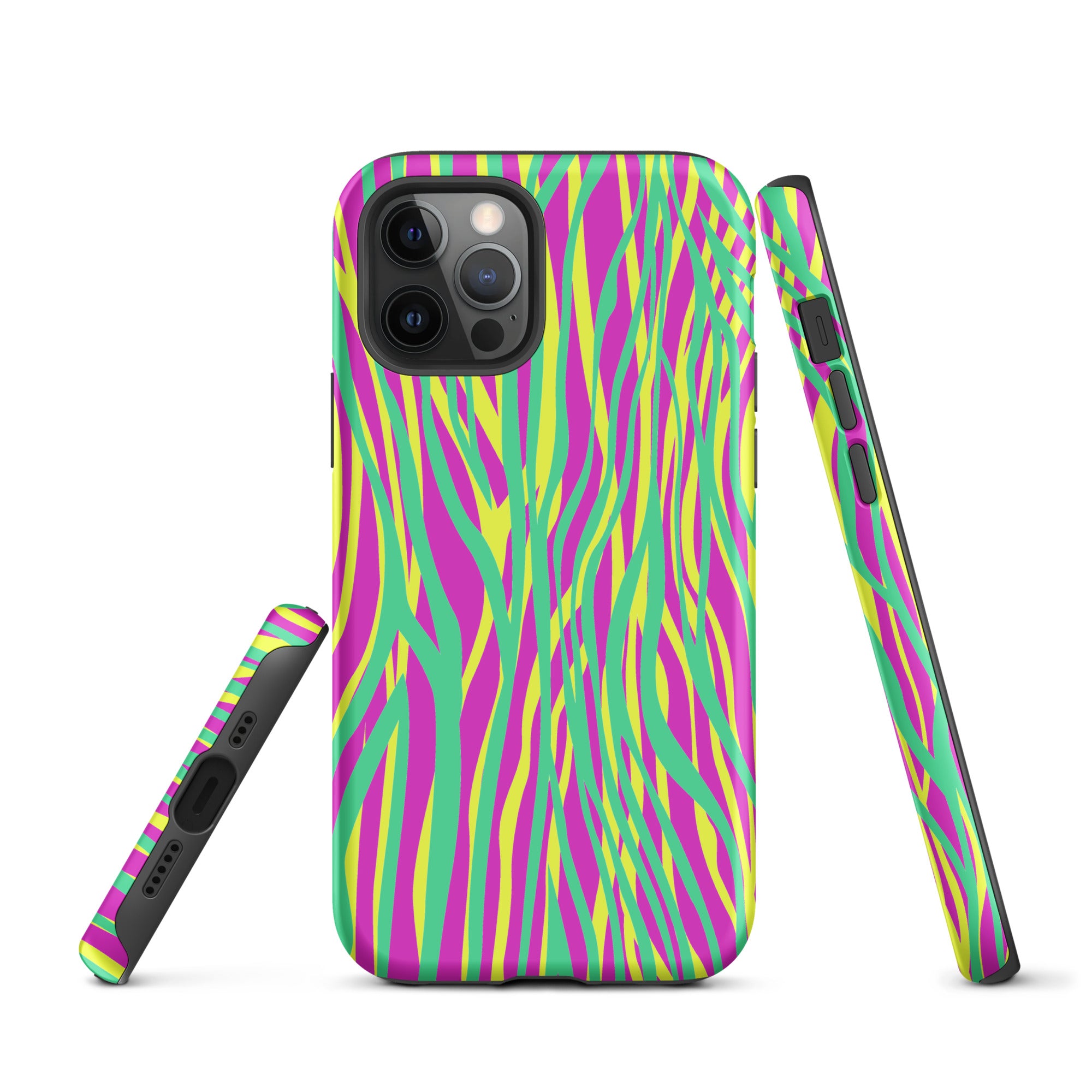 Tough Case for iPhone® Funky Zebra Pattern II