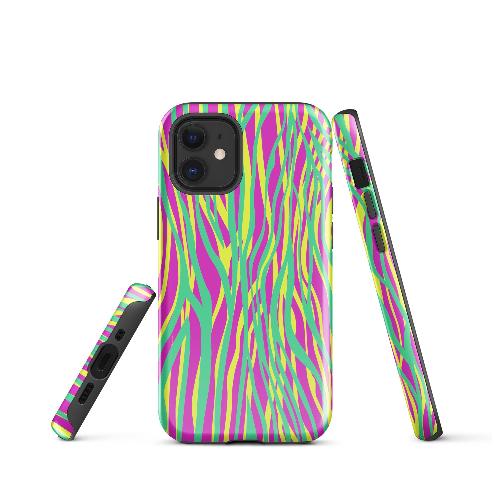 Tough Case for iPhone® Funky Zebra Pattern II