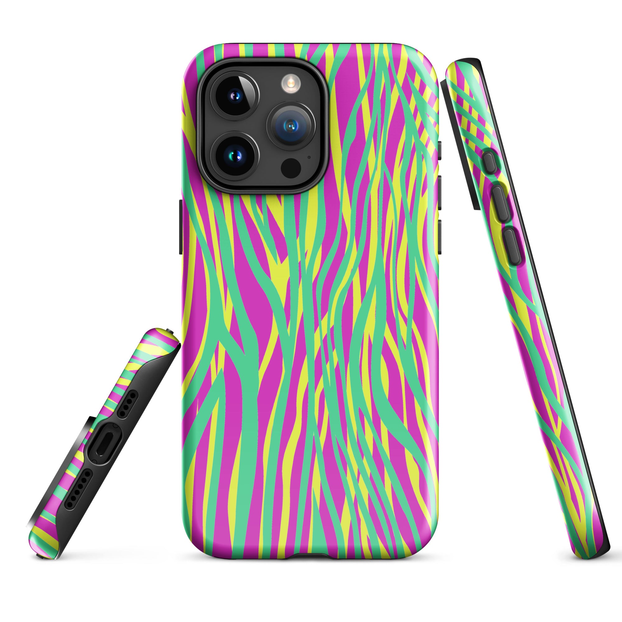 Tough Case for iPhone® Funky Zebra Pattern II
