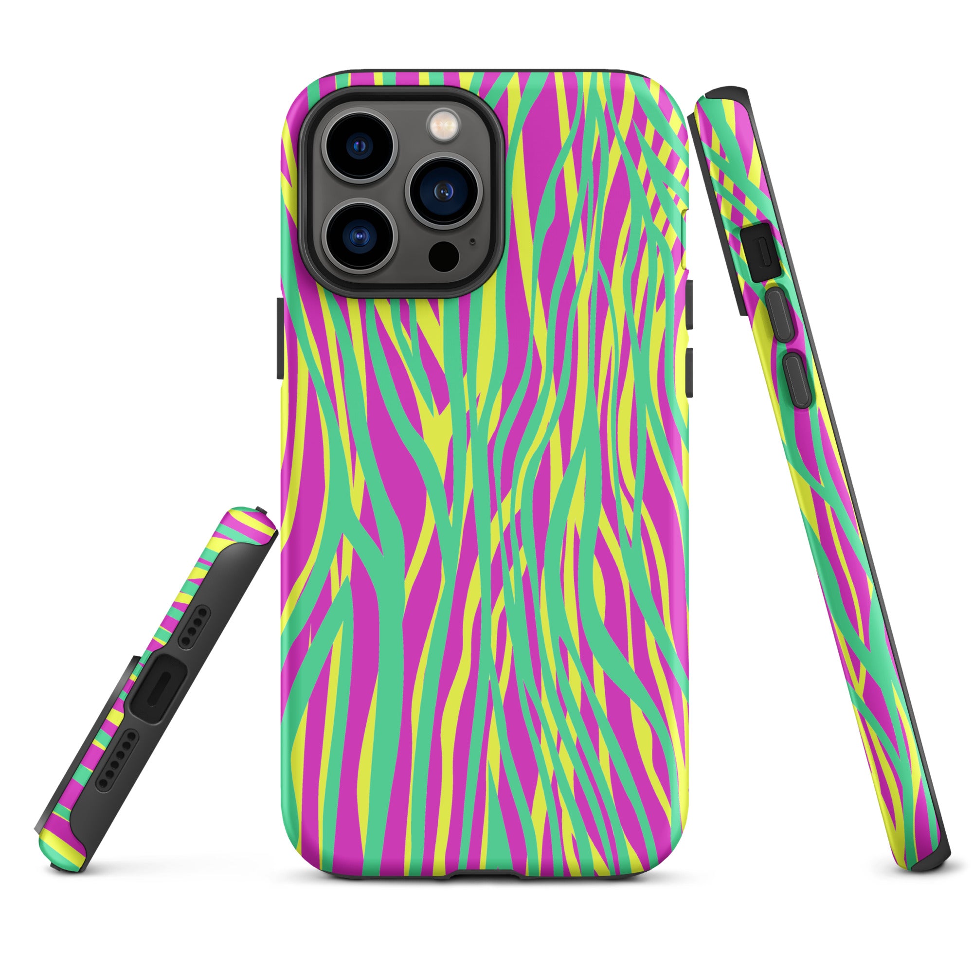 Tough Case for iPhone® Funky Zebra Pattern II