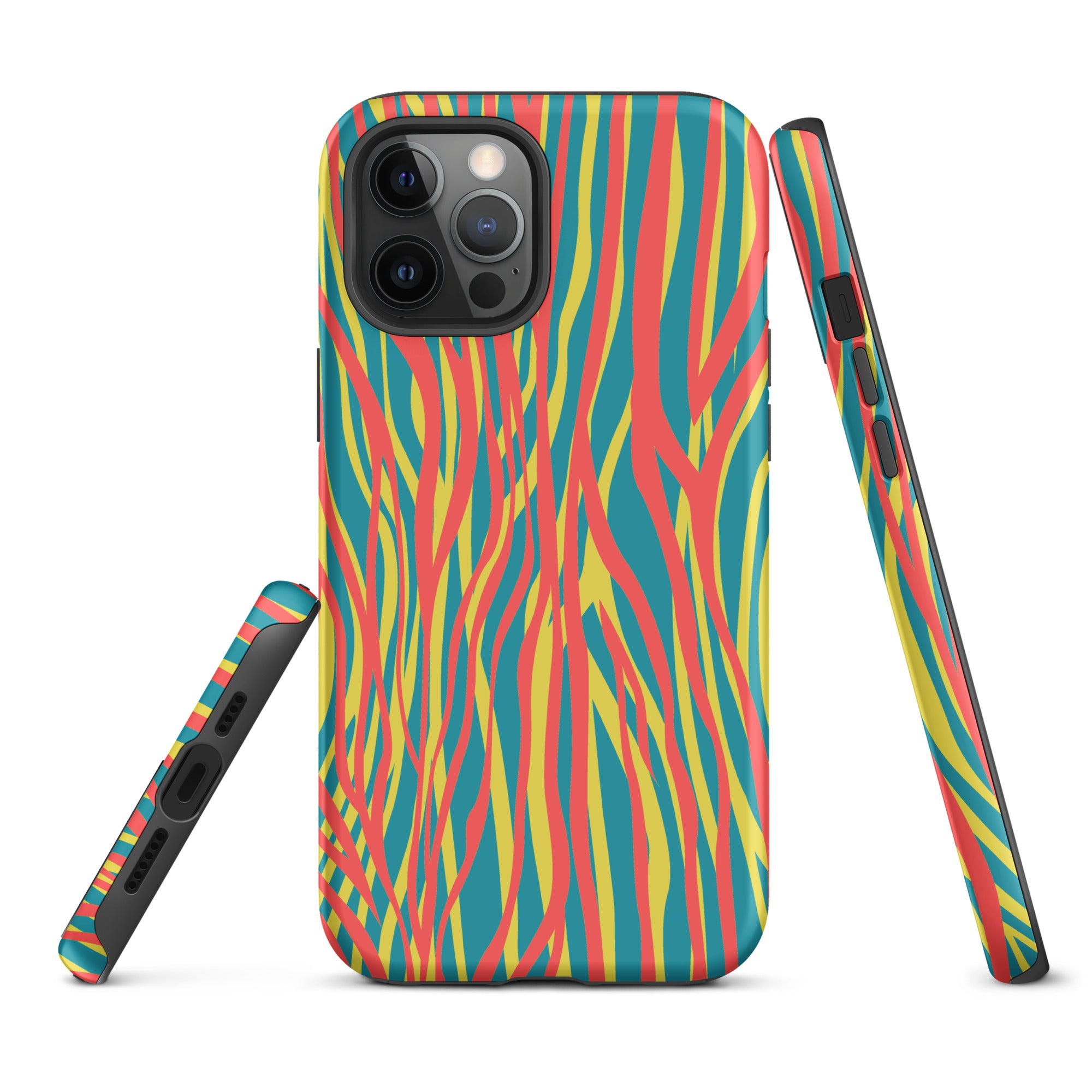 Tough Case for iPhone® Funky Zebra Pattern III