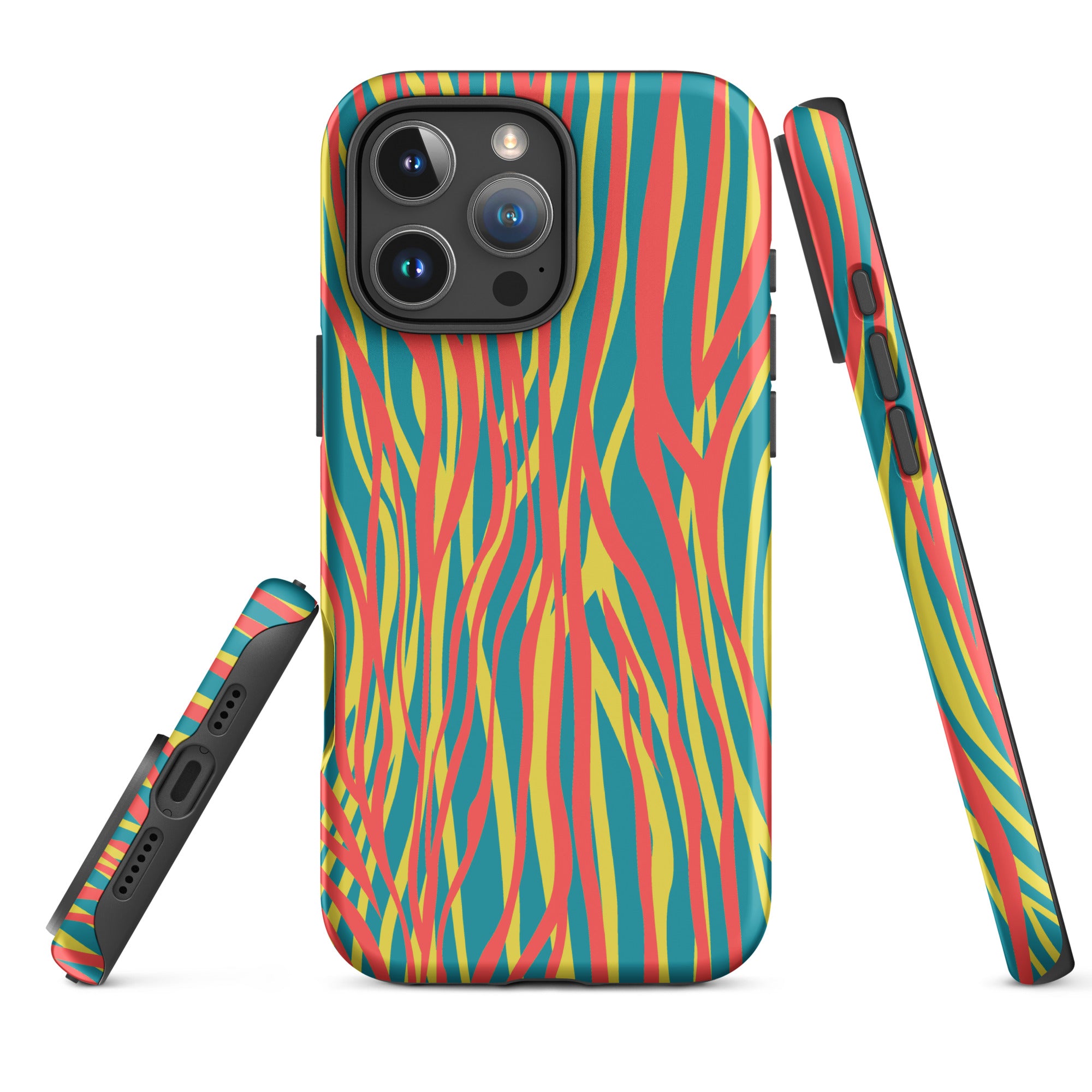 Tough Case for iPhone® Funky Zebra Pattern III