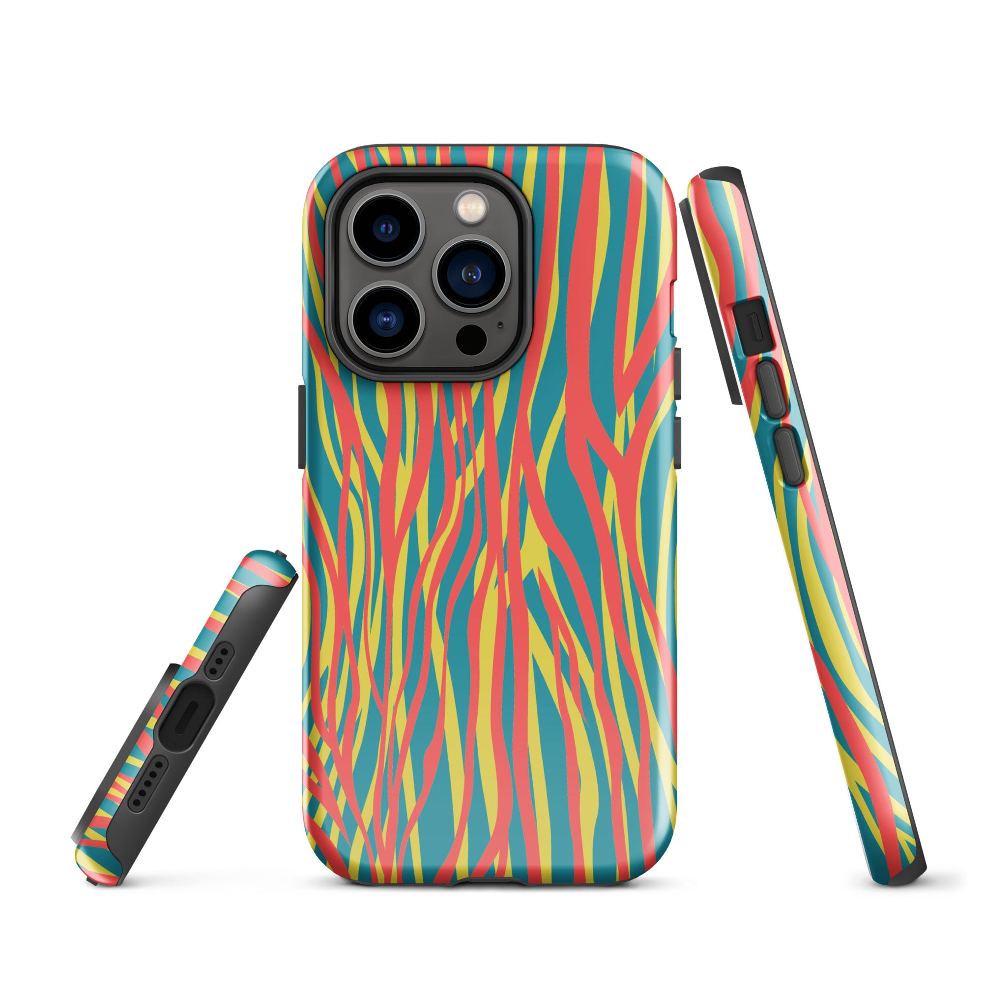 Tough Case for iPhone® Funky Zebra Pattern III