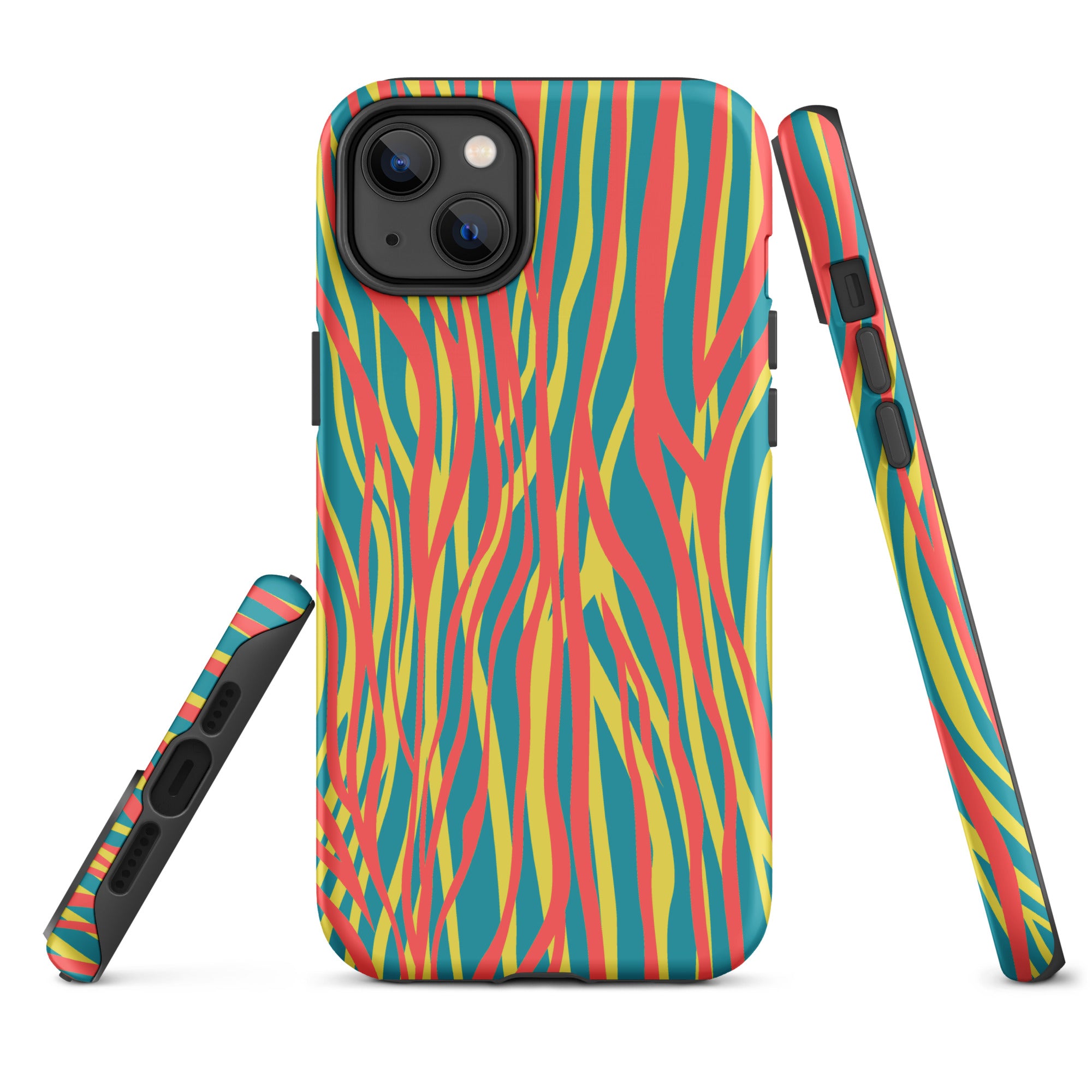 Tough Case for iPhone® Funky Zebra Pattern III