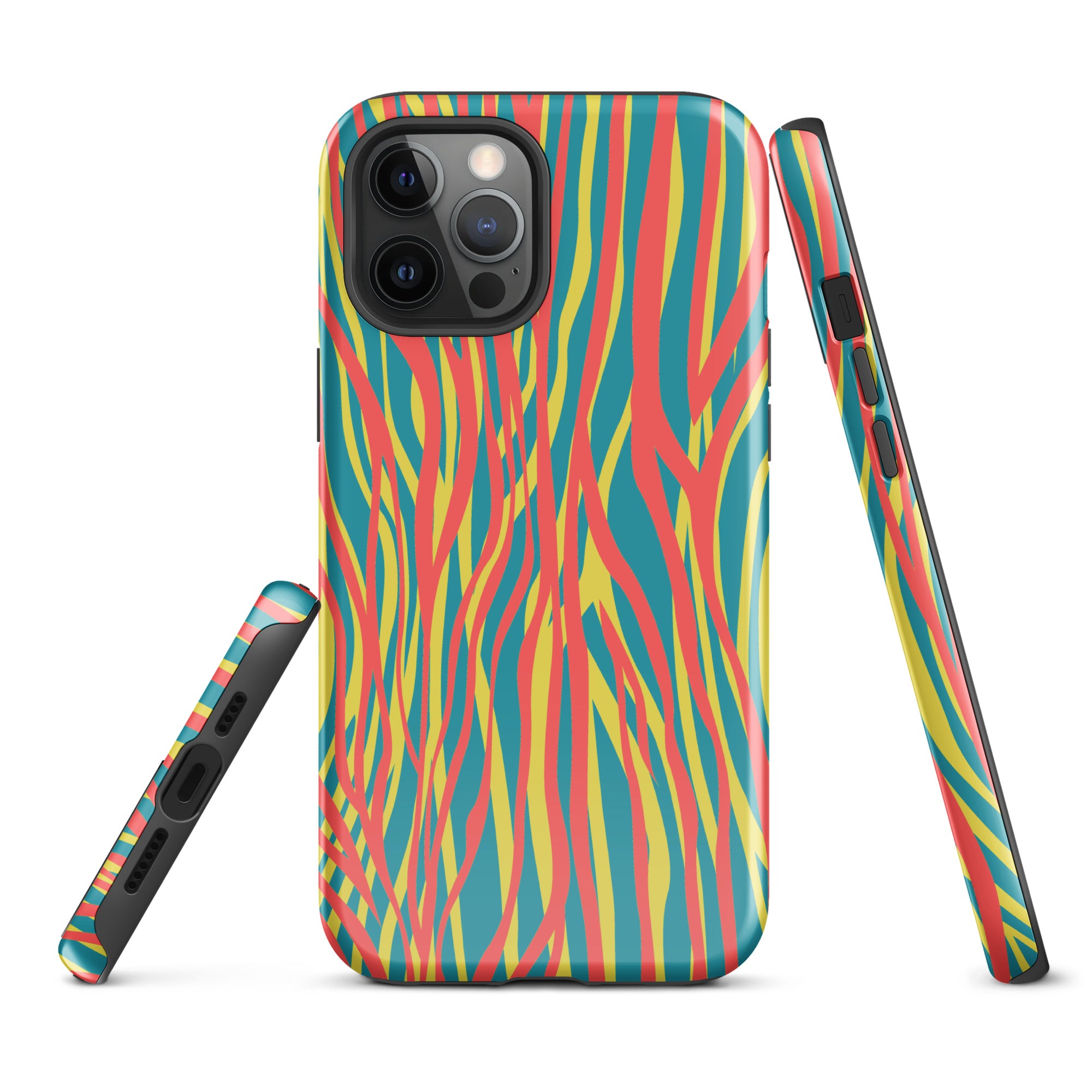 Tough Case for iPhone® Funky Zebra Pattern III