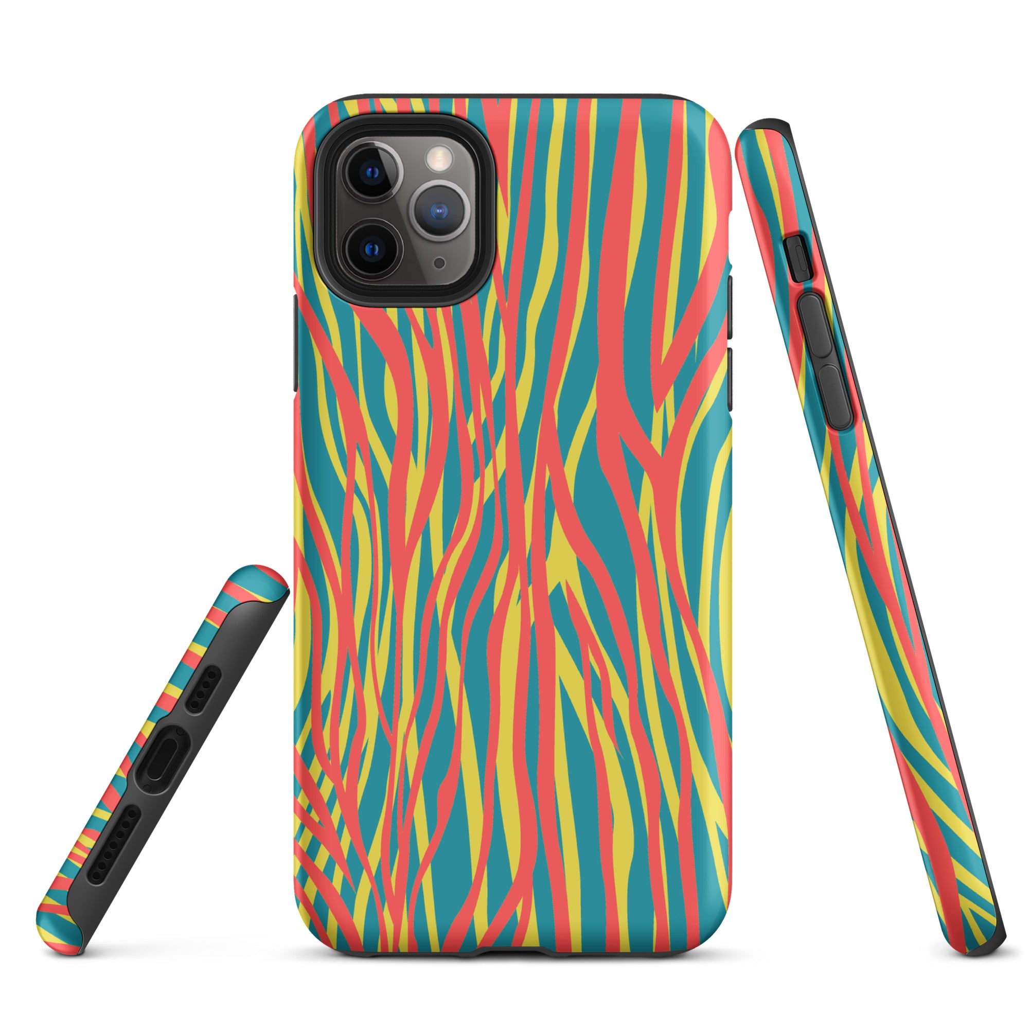 Tough Case for iPhone® Funky Zebra Pattern III