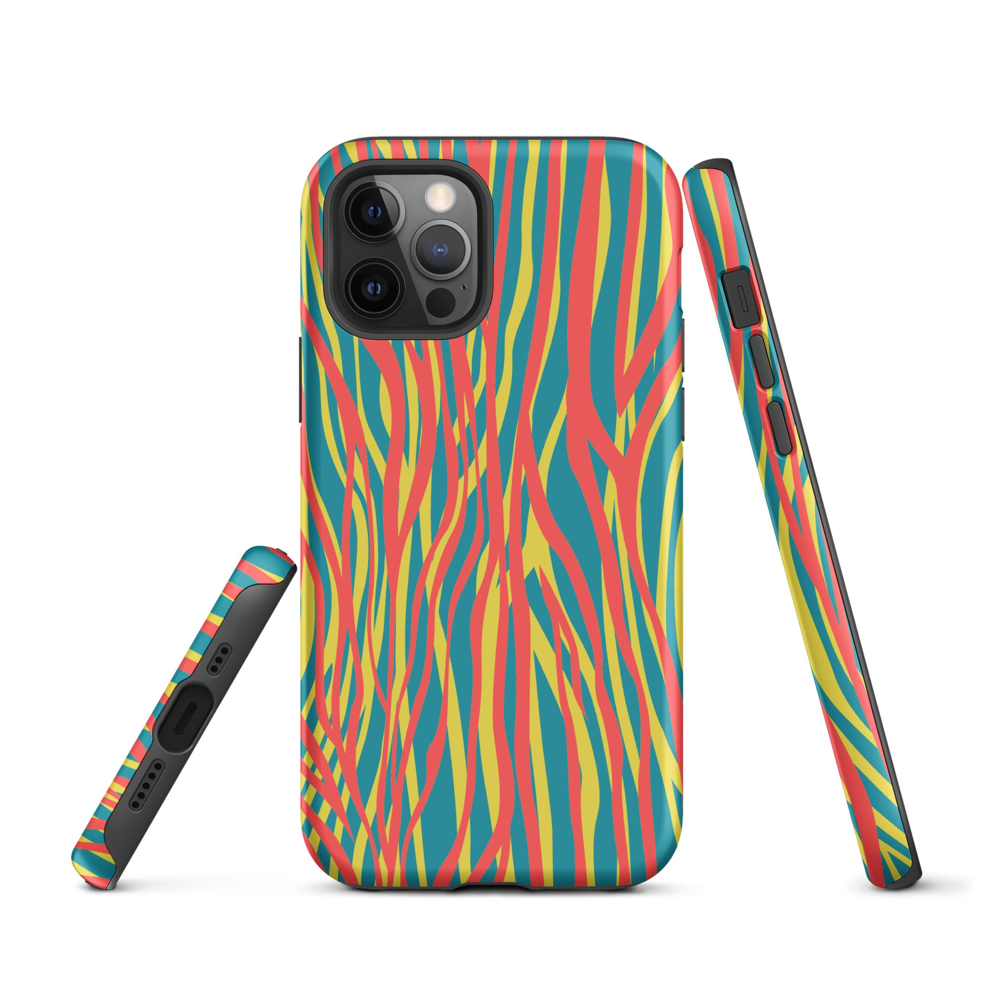 Tough Case for iPhone® Funky Zebra Pattern III