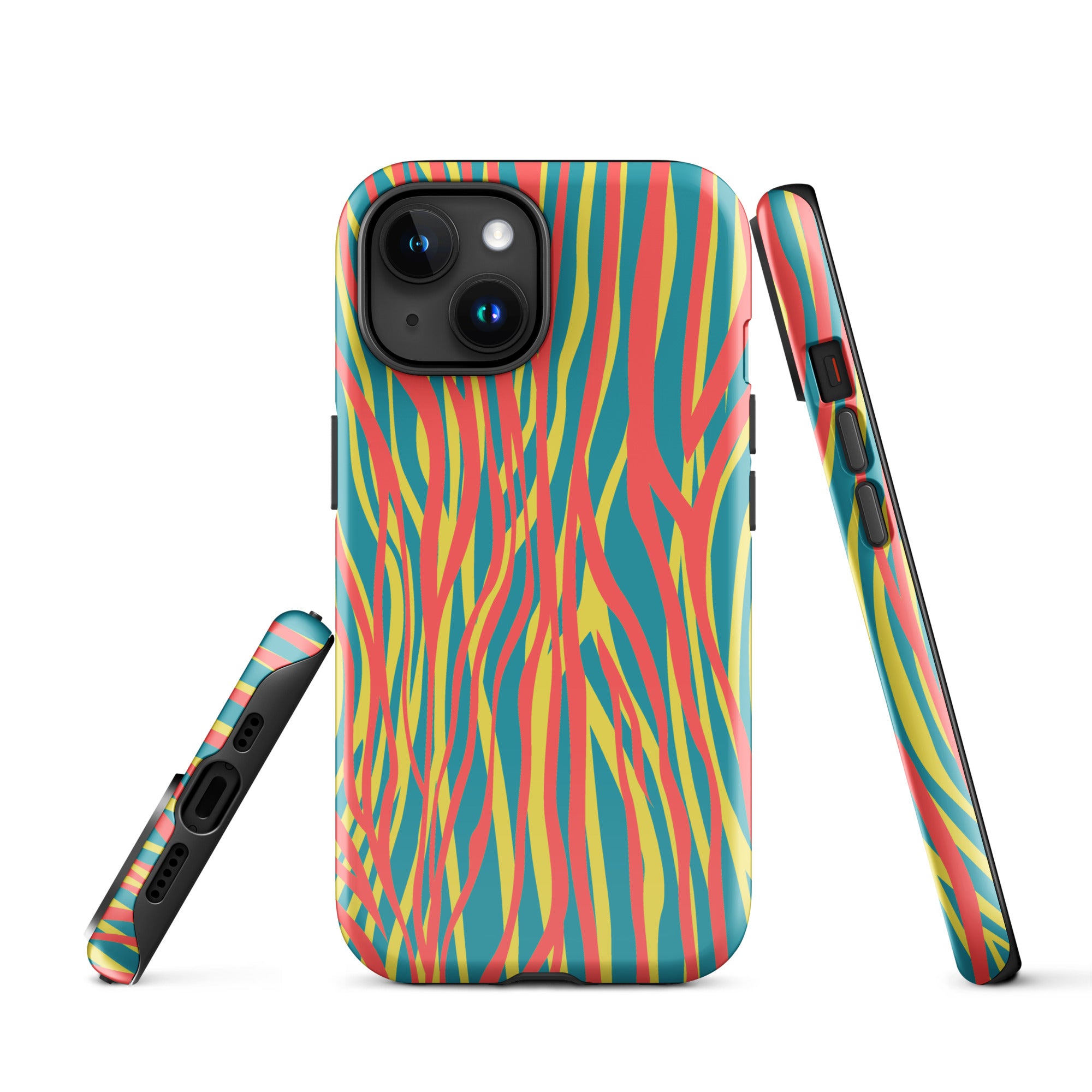 Tough Case for iPhone® Funky Zebra Pattern III