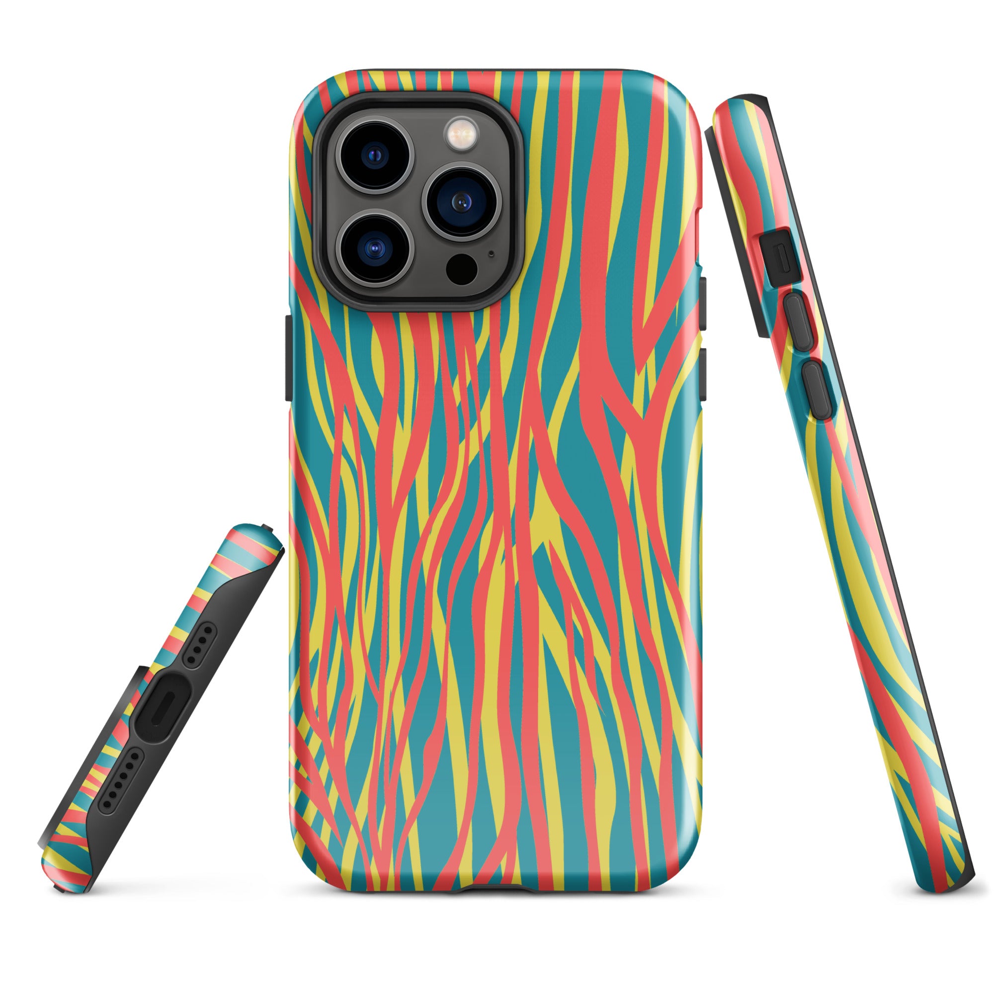 Tough Case for iPhone® Funky Zebra Pattern III