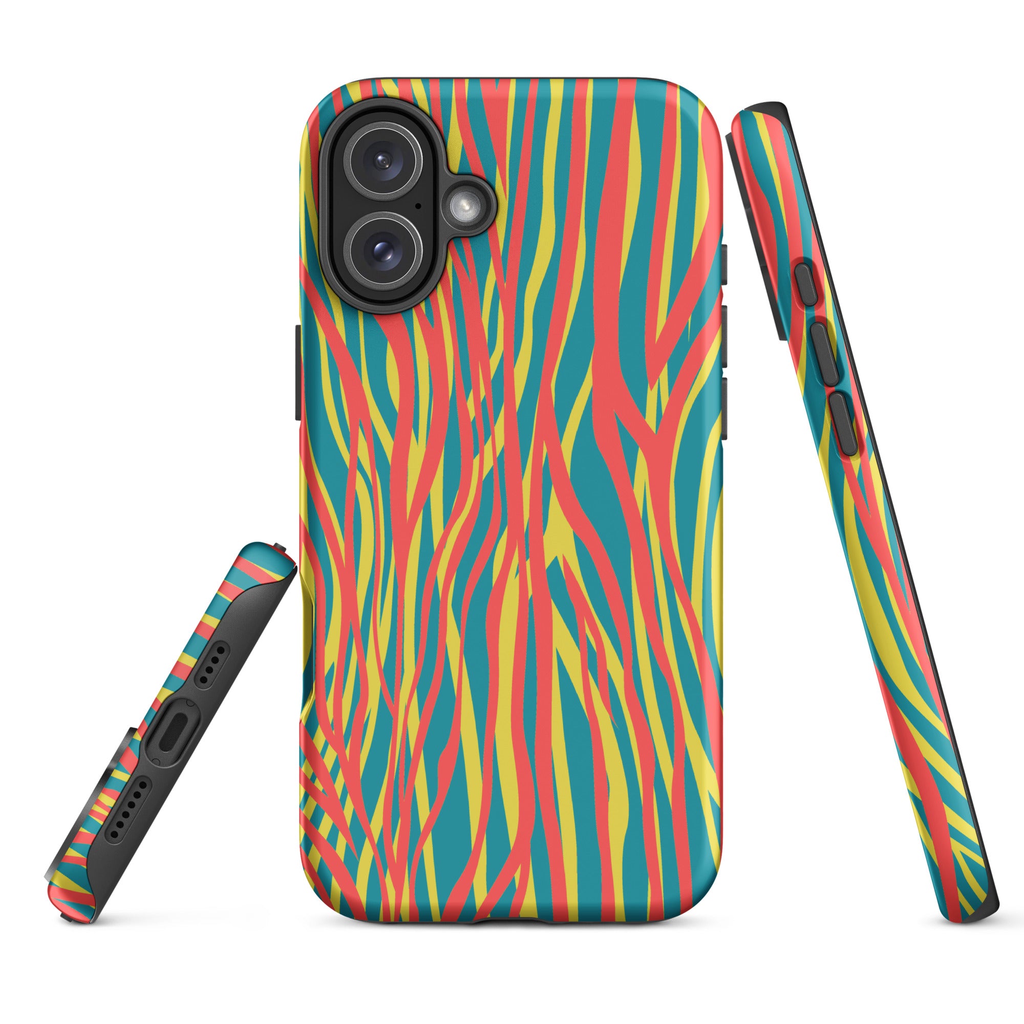Tough Case for iPhone® Funky Zebra Pattern III