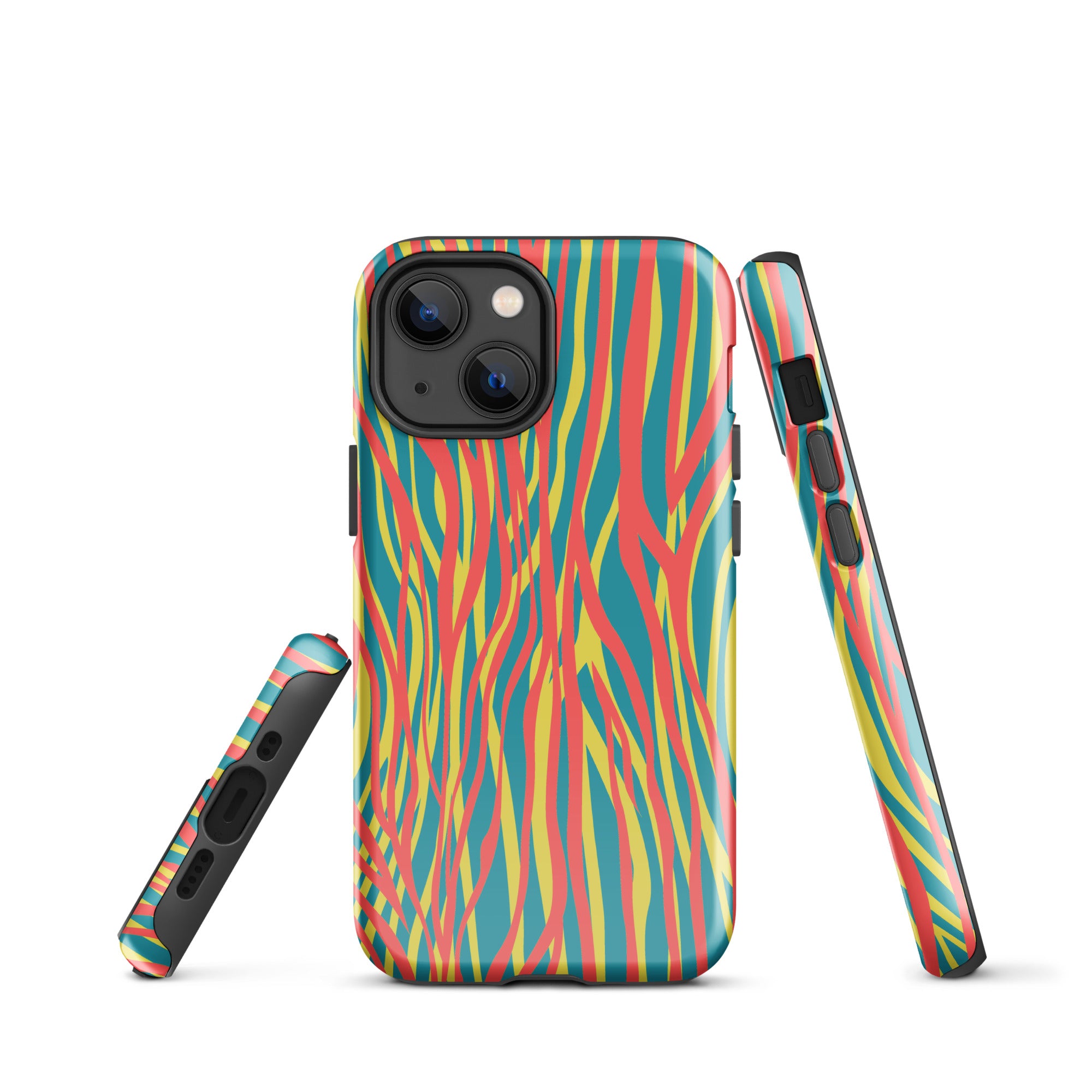 Tough Case for iPhone® Funky Zebra Pattern III
