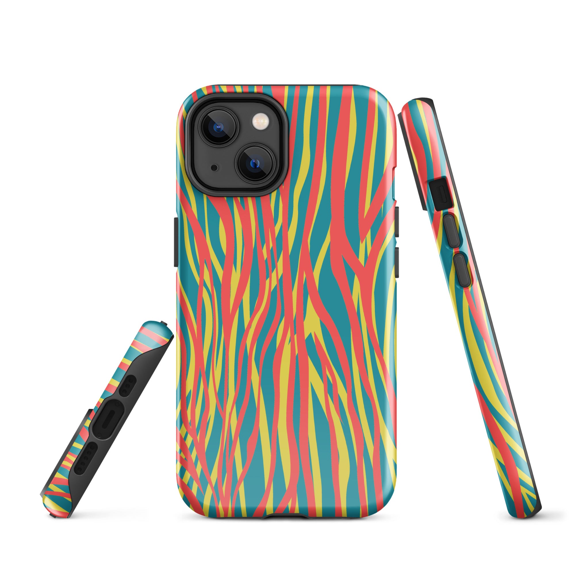 Tough Case for iPhone® Funky Zebra Pattern III