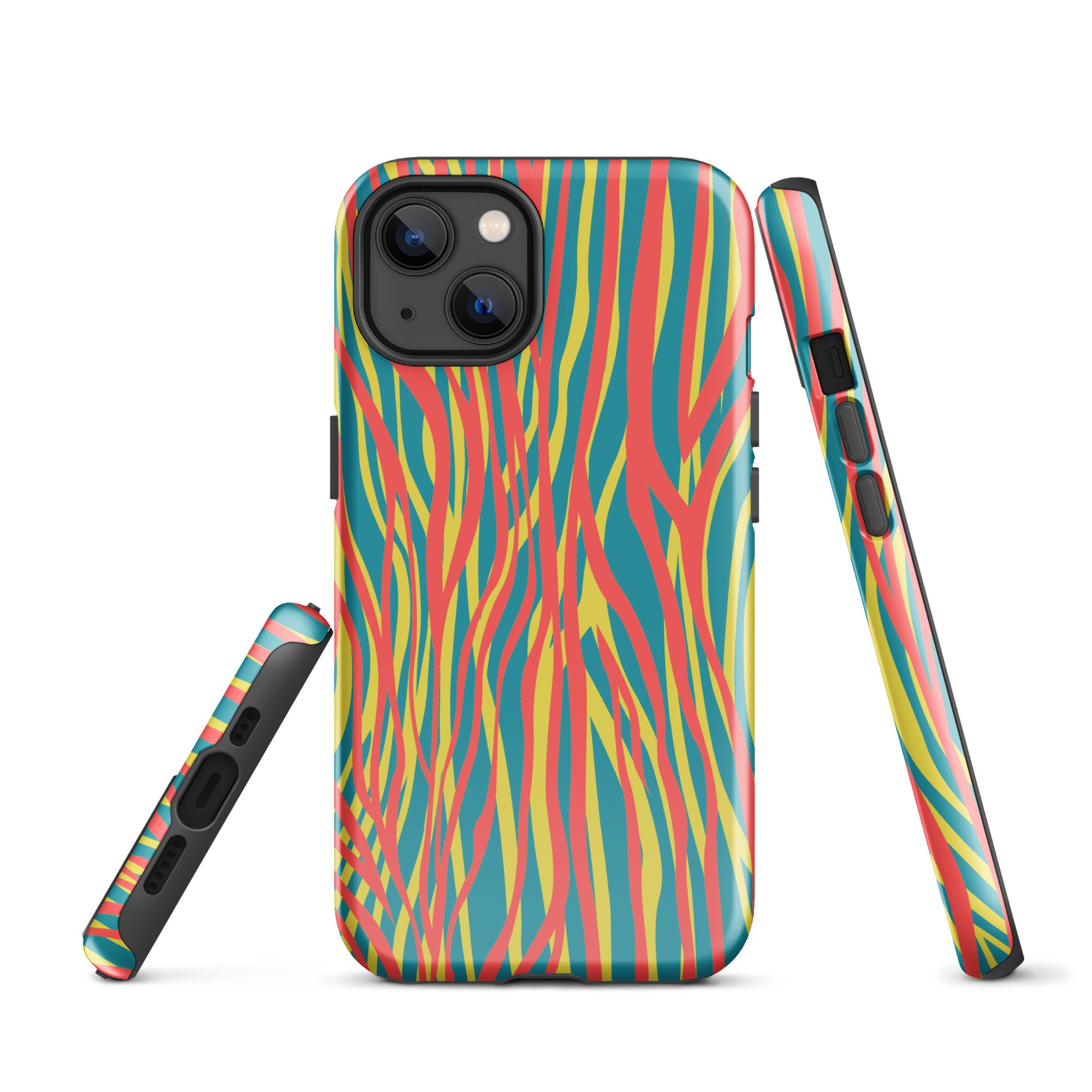 Tough Case for iPhone® Funky Zebra Pattern III