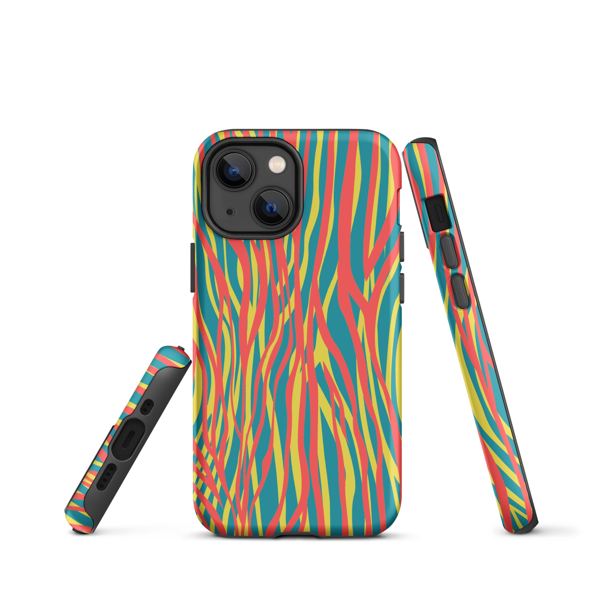 Tough Case for iPhone® Funky Zebra Pattern III