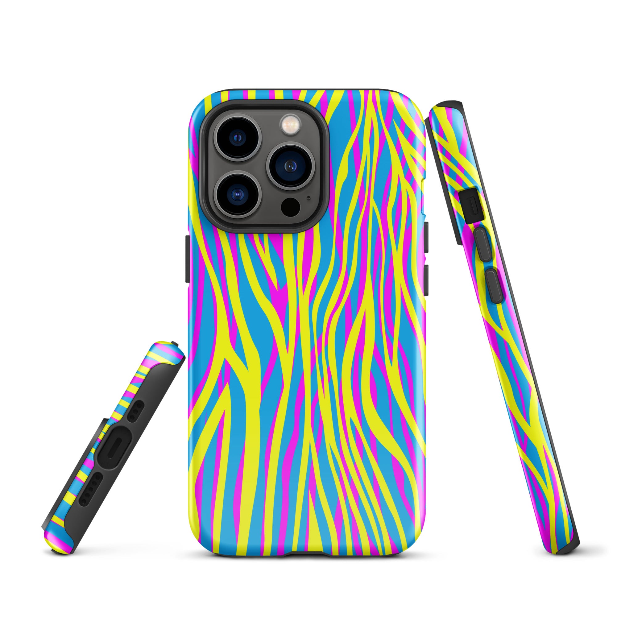 Tough Case for iPhone® Funky Zebra Pattern IV