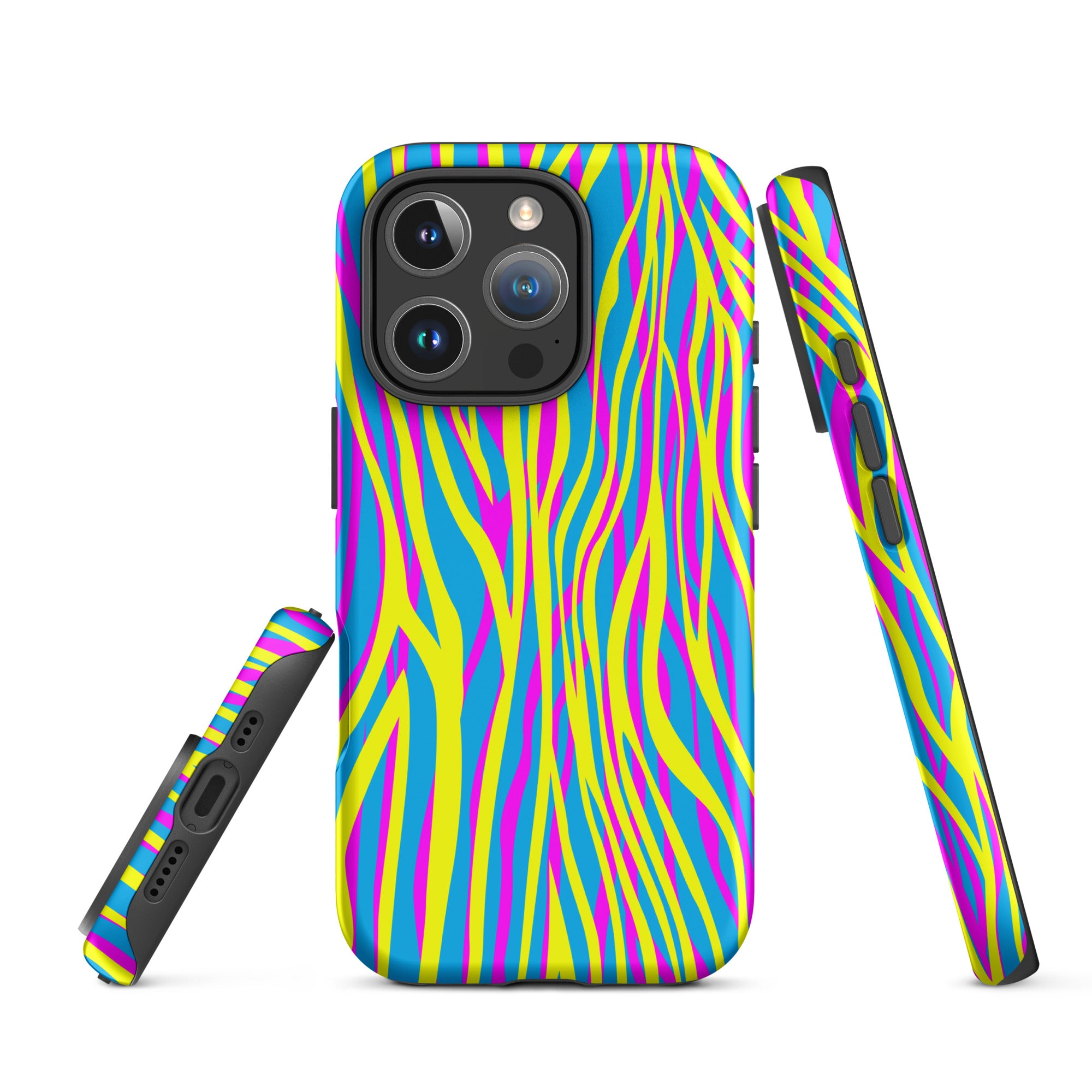 Tough Case for iPhone® Funky Zebra Pattern IV