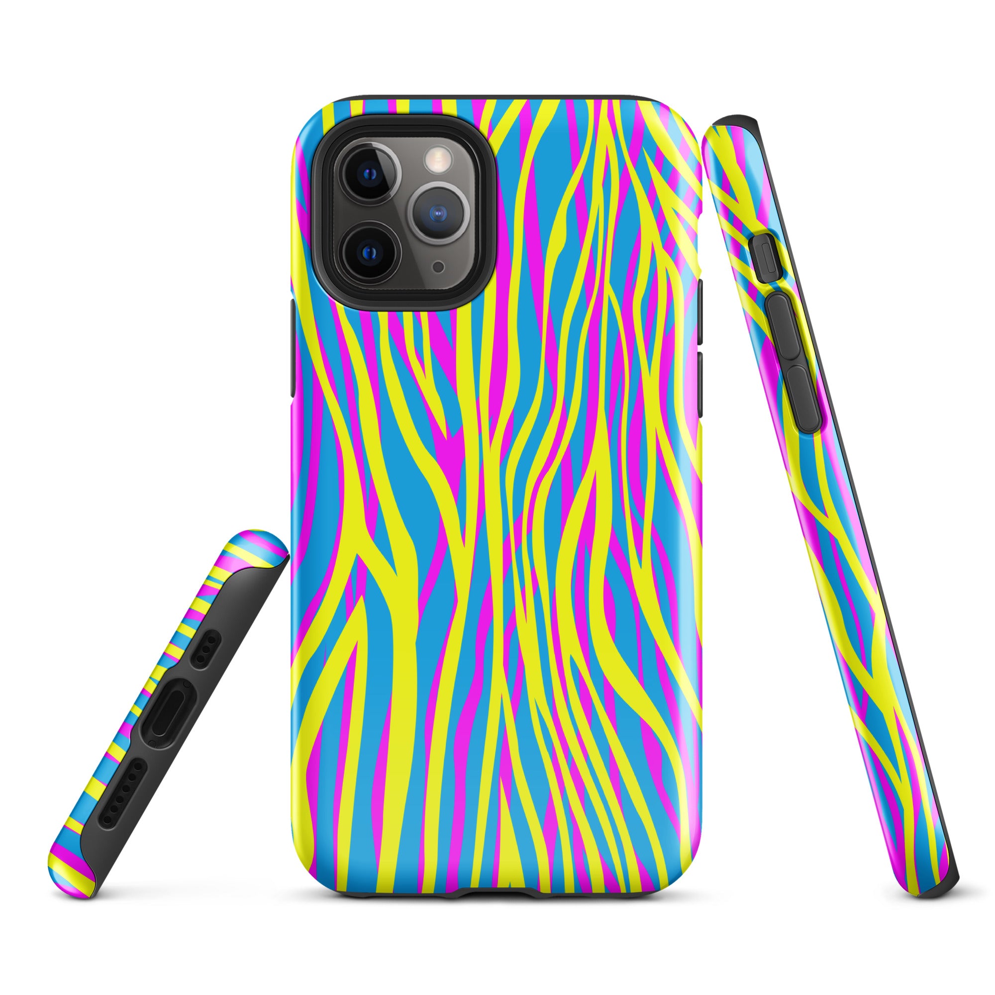 Tough Case for iPhone® Funky Zebra Pattern IV