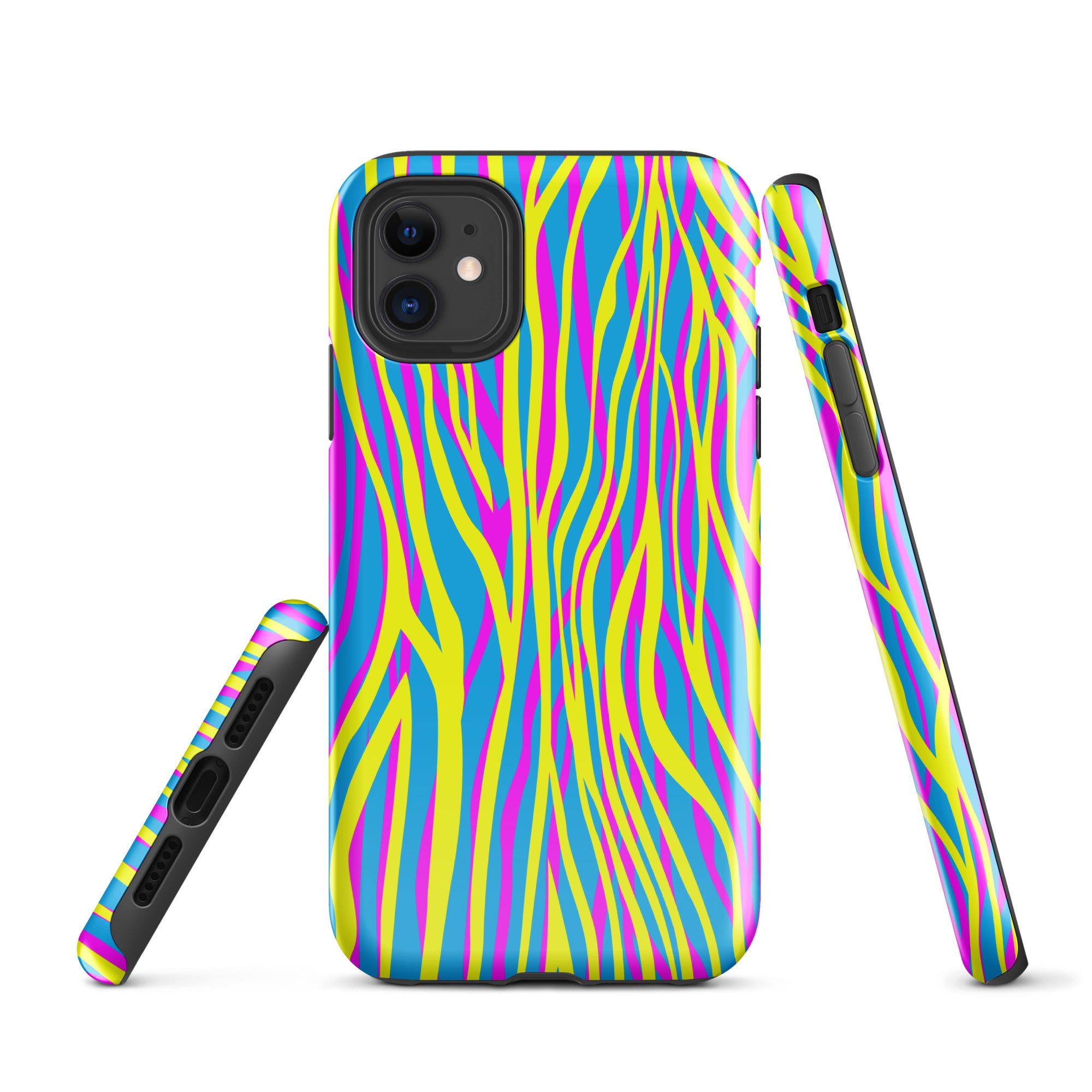 Tough Case for iPhone® Funky Zebra Pattern IV