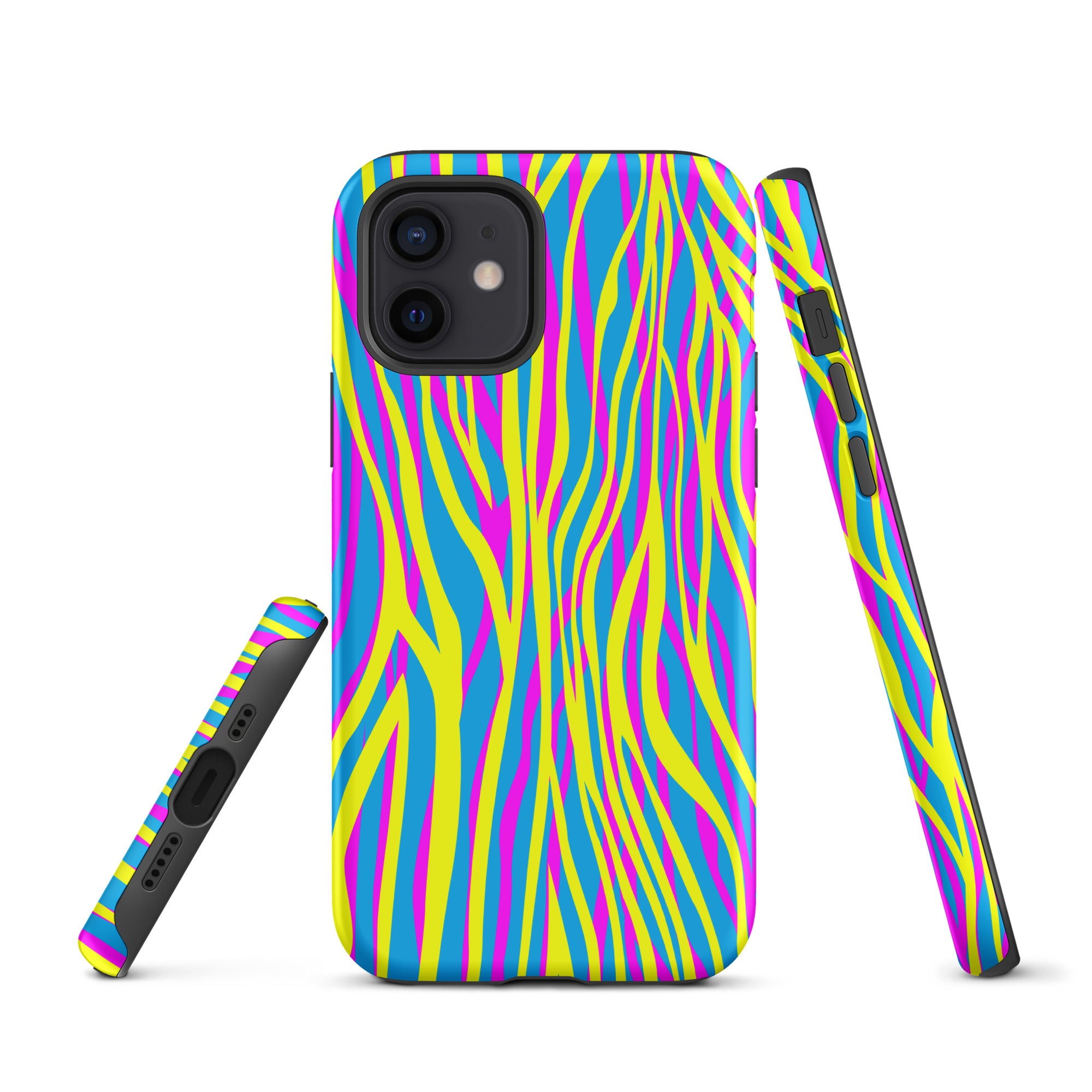 Tough Case for iPhone® Funky Zebra Pattern IV