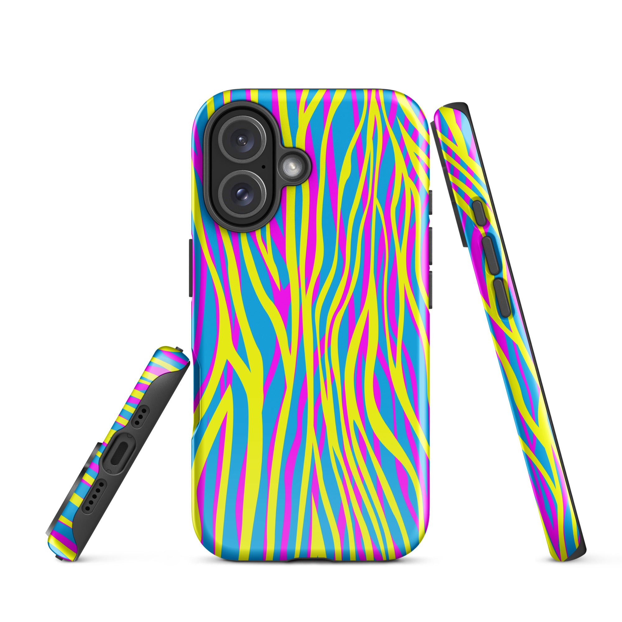 Tough Case for iPhone® Funky Zebra Pattern IV