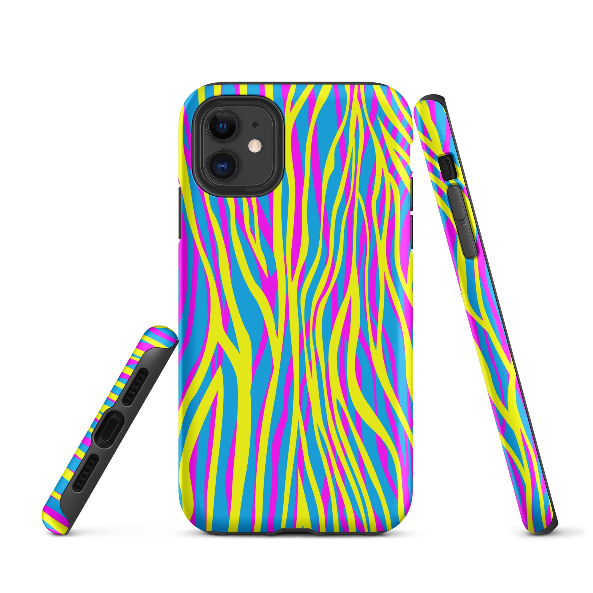 Tough Case for iPhone® Funky Zebra Pattern IV