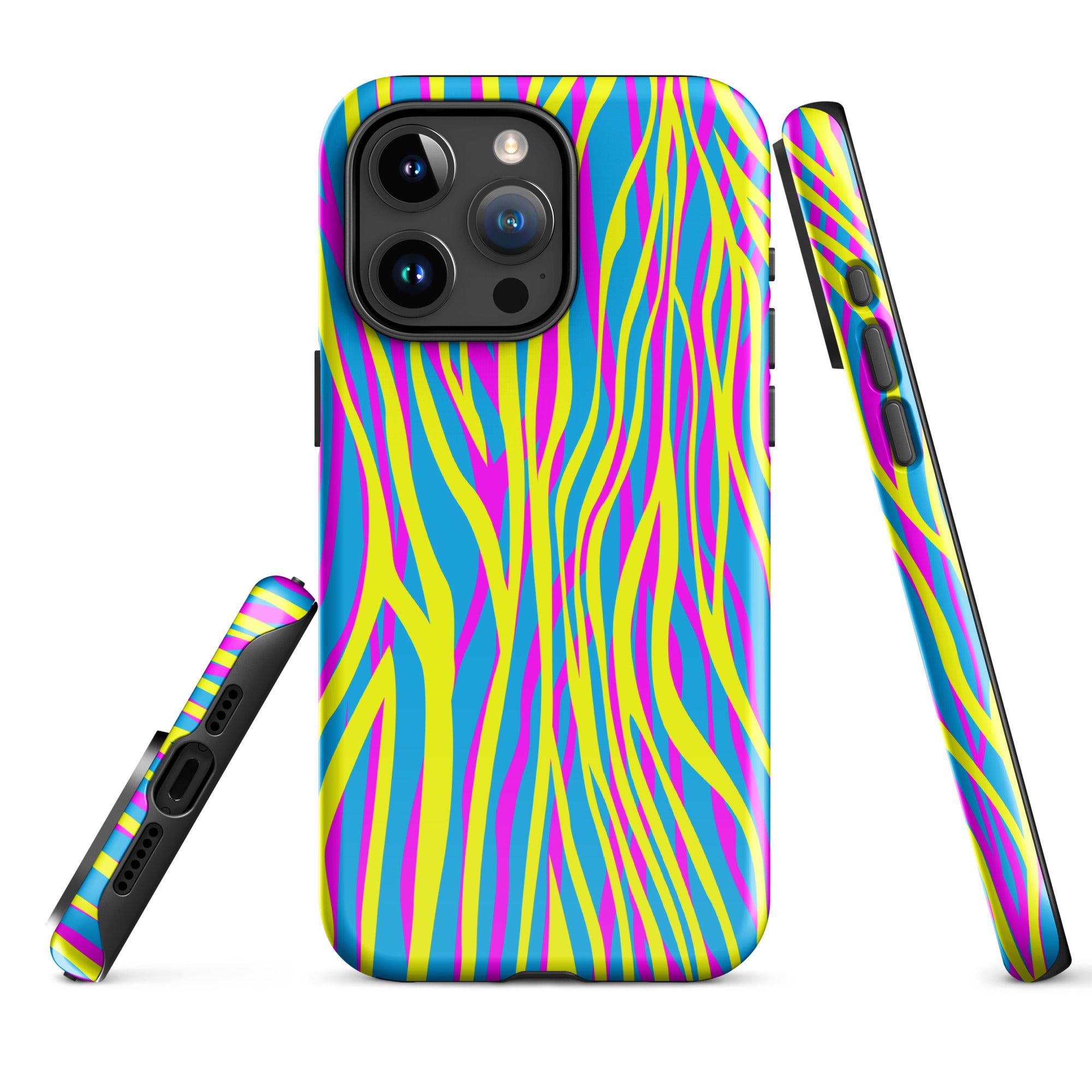 Tough Case for iPhone® Funky Zebra Pattern IV
