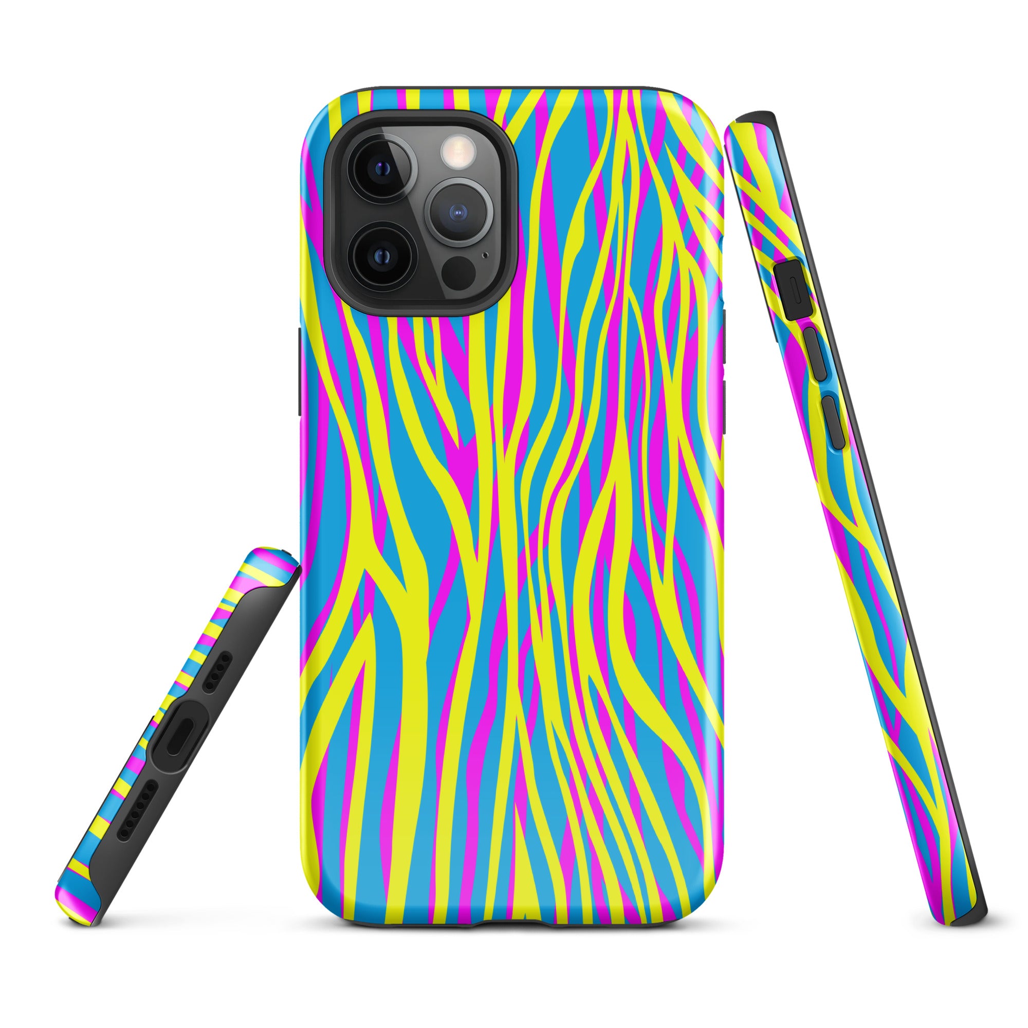 Tough Case for iPhone® Funky Zebra Pattern IV