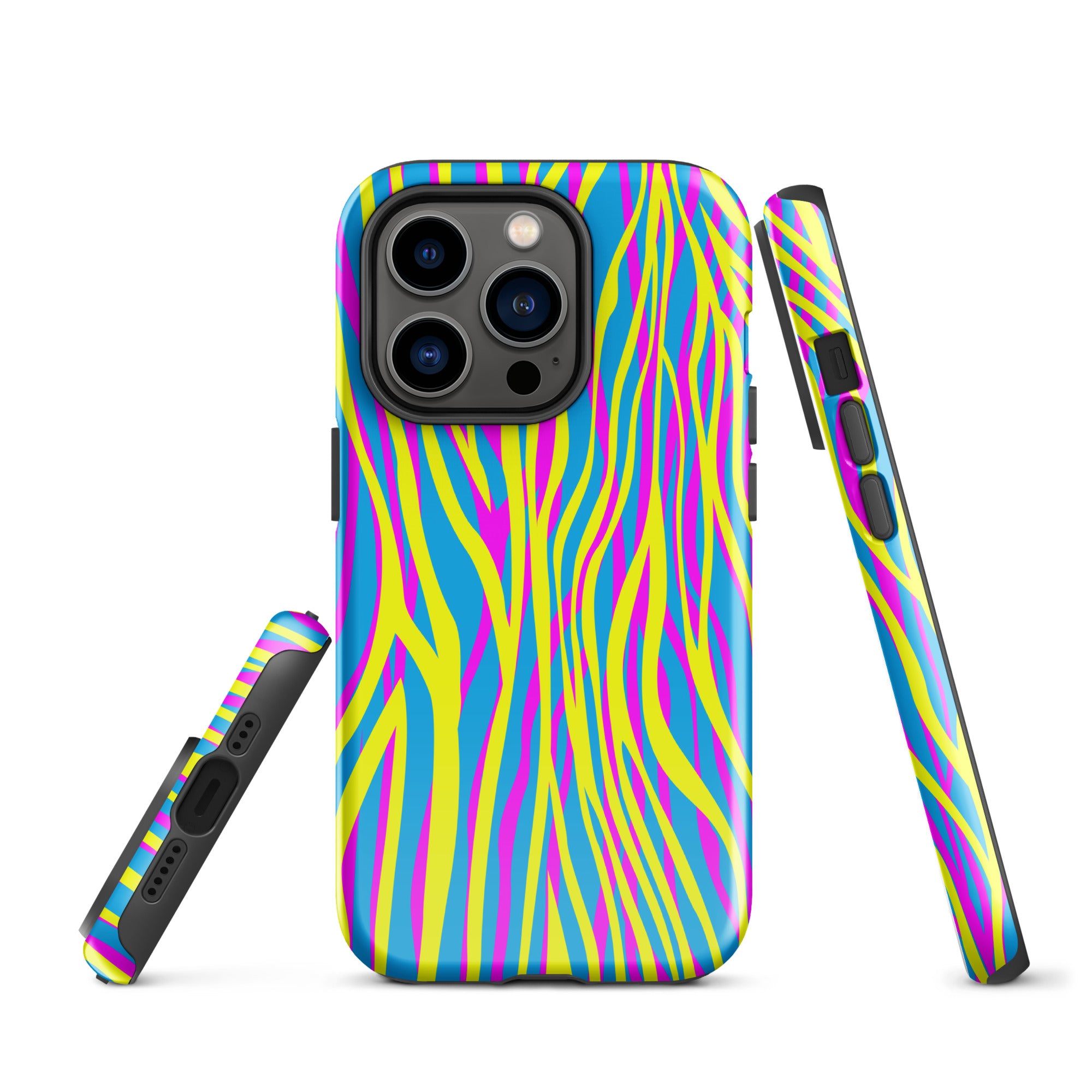 Tough Case for iPhone® Funky Zebra Pattern IV
