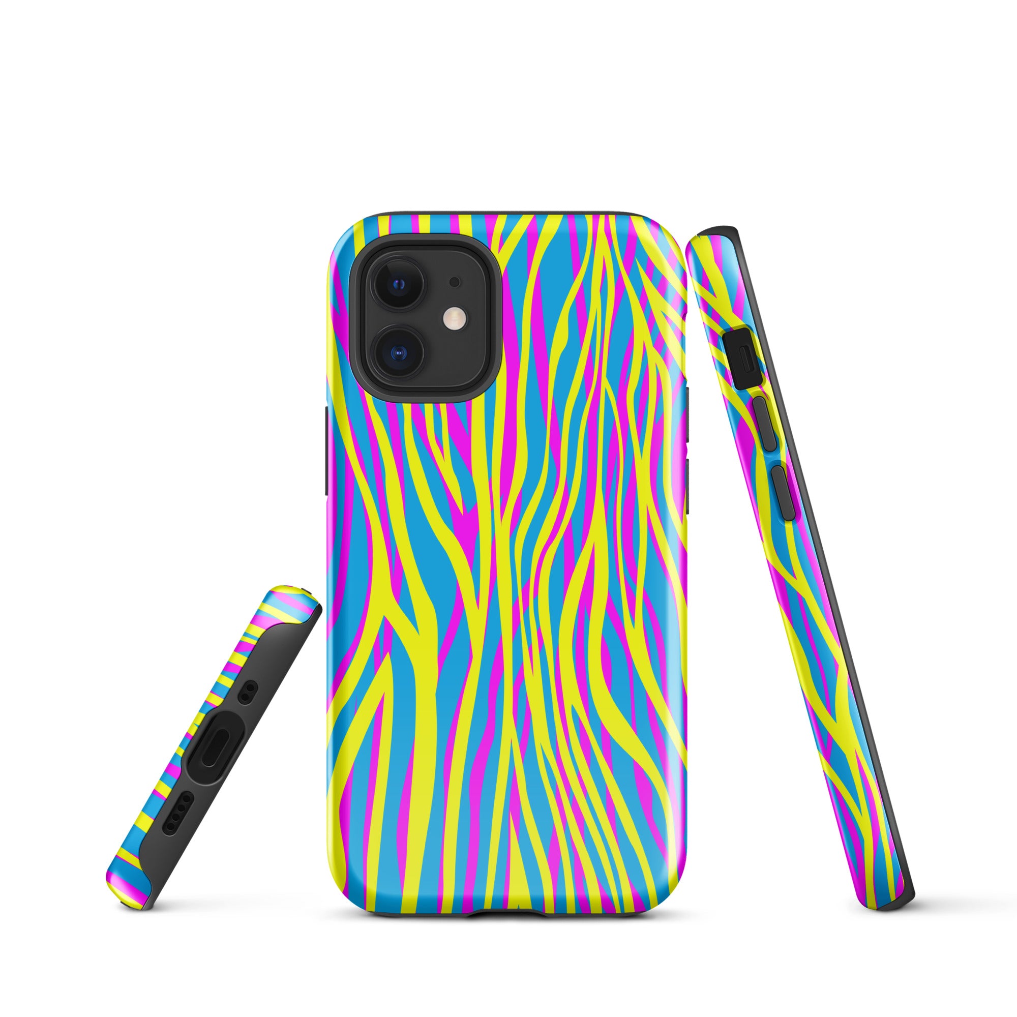 Tough Case for iPhone® Funky Zebra Pattern IV